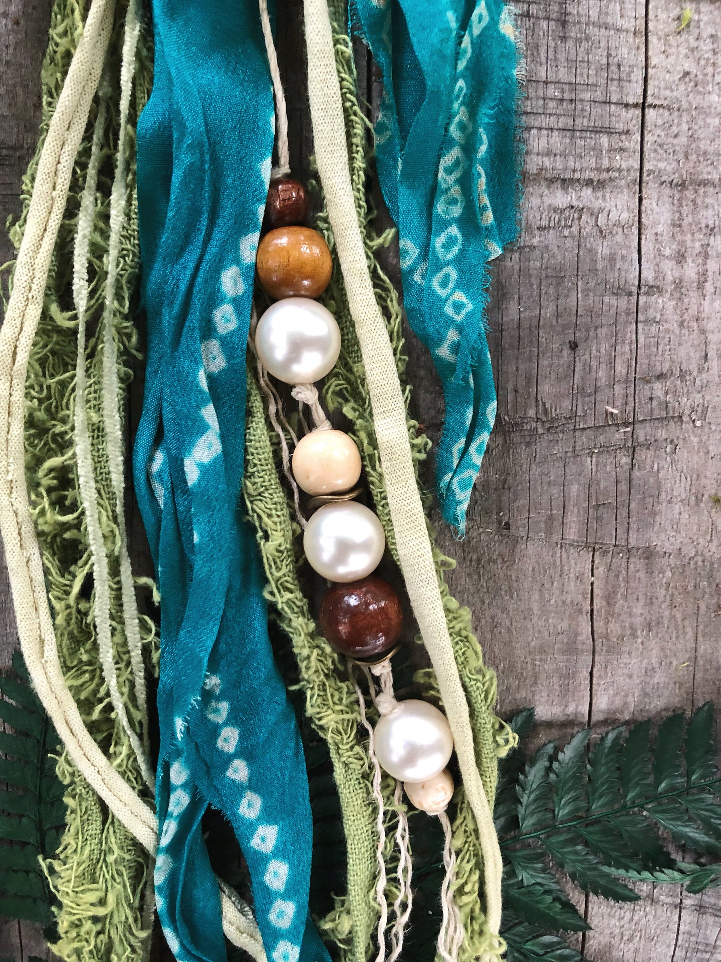 Vibrant Sea Loop Hairwrap 20”
