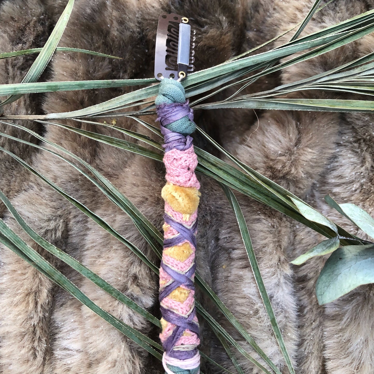 Retro Bloom CLIP-IN Hairwrap 17”