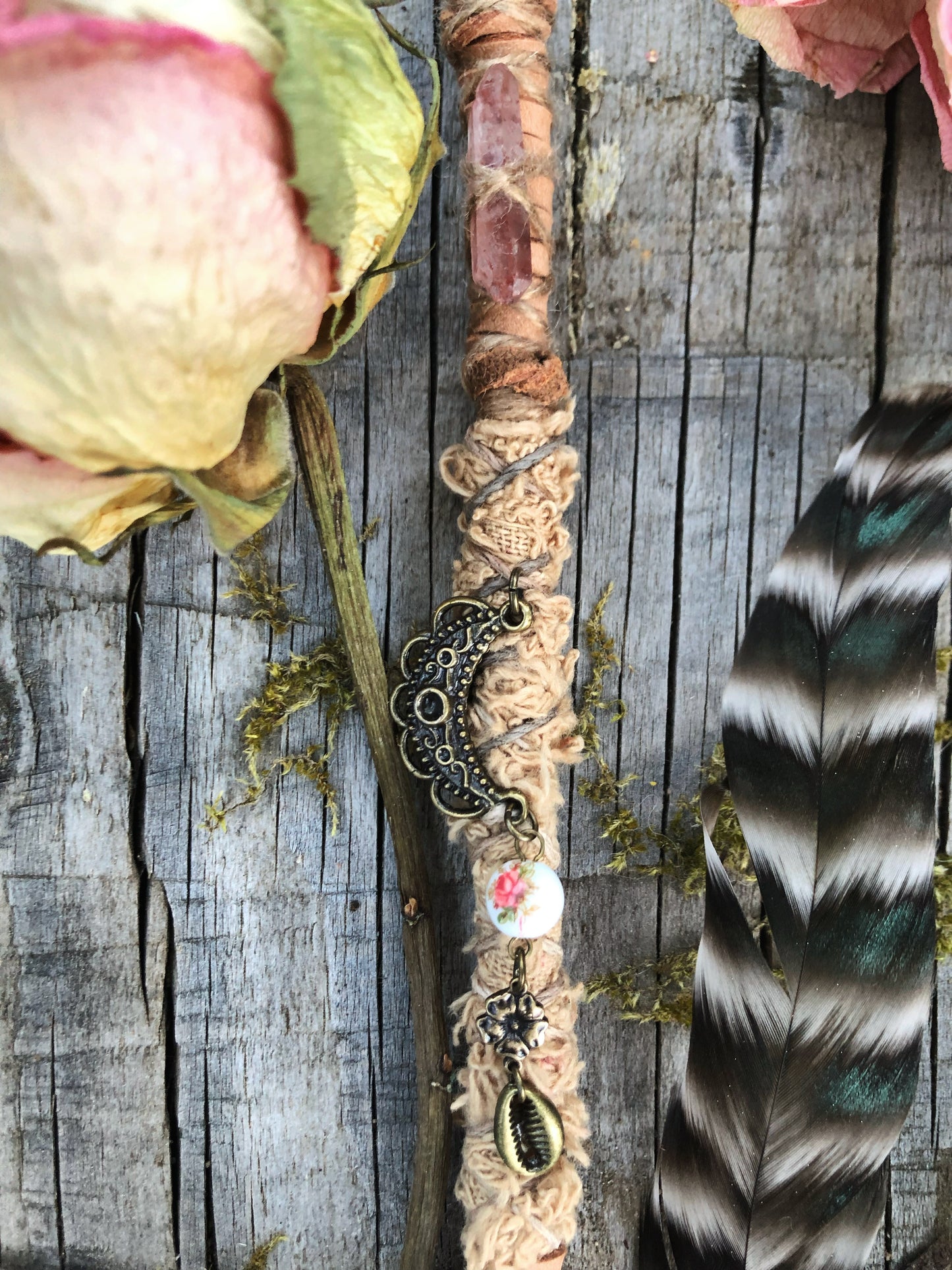 Festival Neutrals CLIP-IN Hairwrap 17.5”
