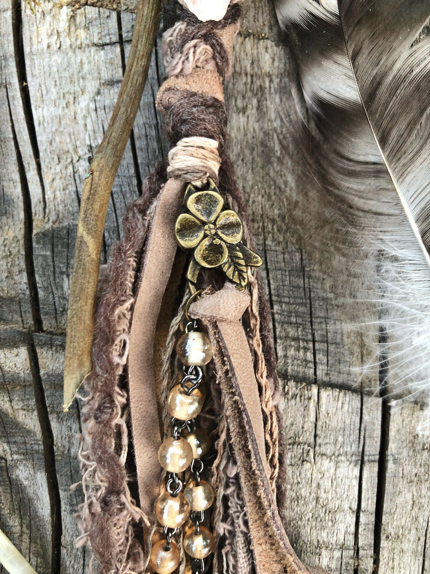 Festival Neutrals CLIP-IN Hairwrap 24”