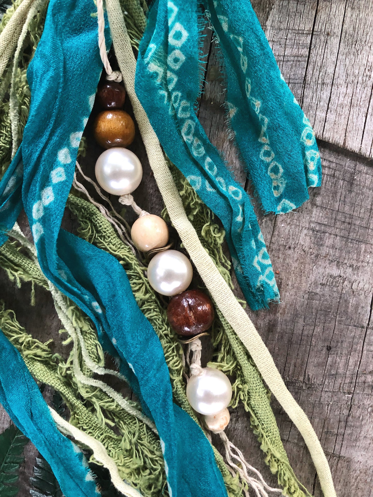 Vibrant Sea Loop Hairwrap 20”