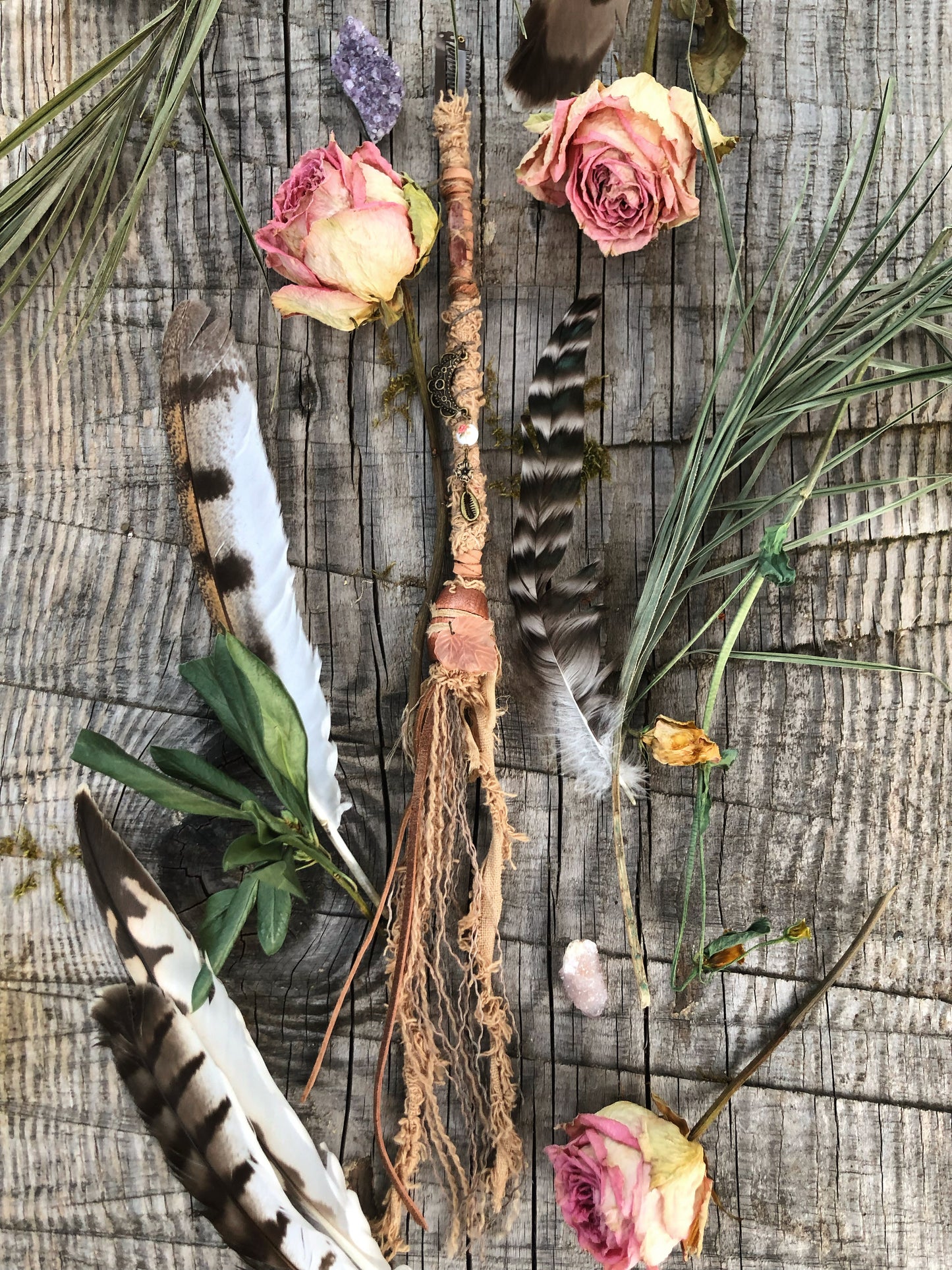 Festival Neutrals CLIP-IN Hairwrap 17.5”