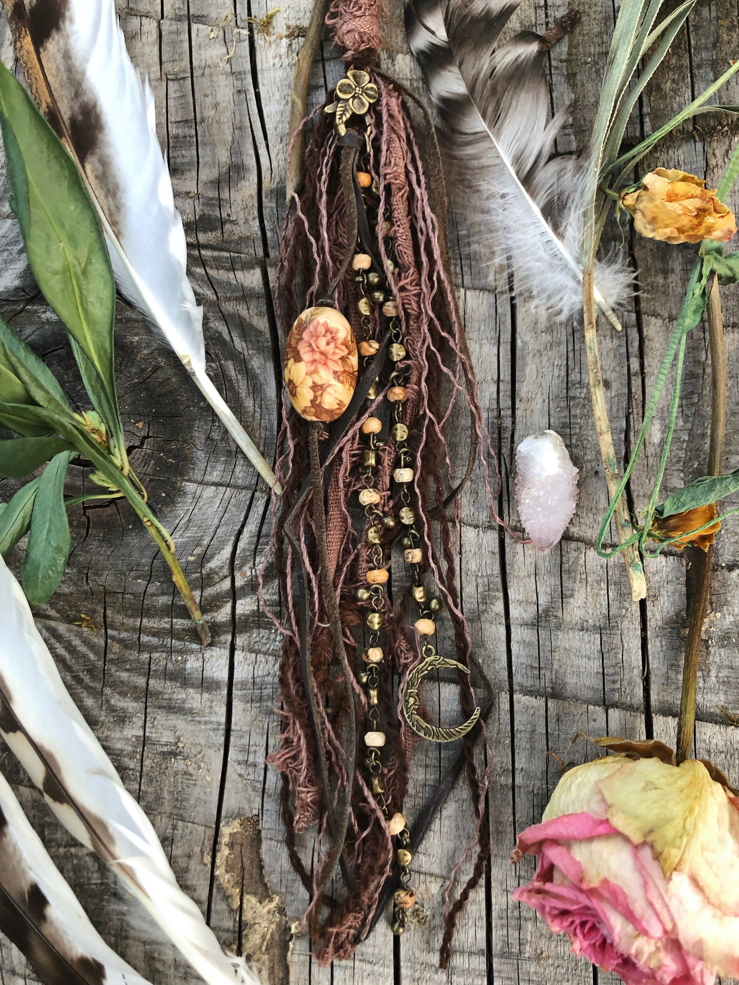 Festival Neutrals CLIP-IN Hairwrap 19”