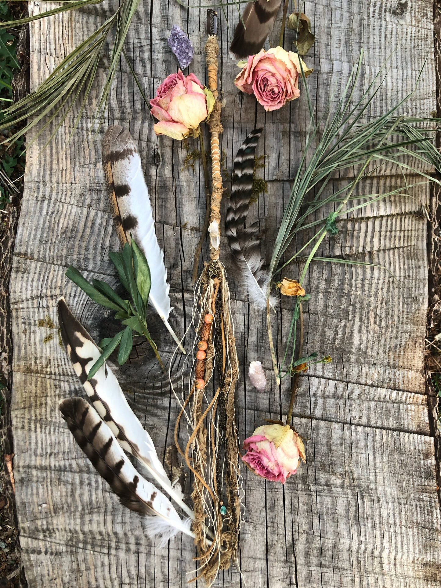 Festival Neutrals CLIP-IN Hairwrap 22”