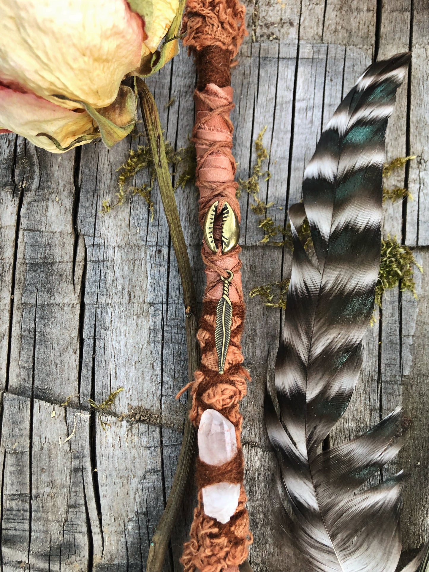 Festival Neutrals CLIP-IN Hairwrap 21.5”