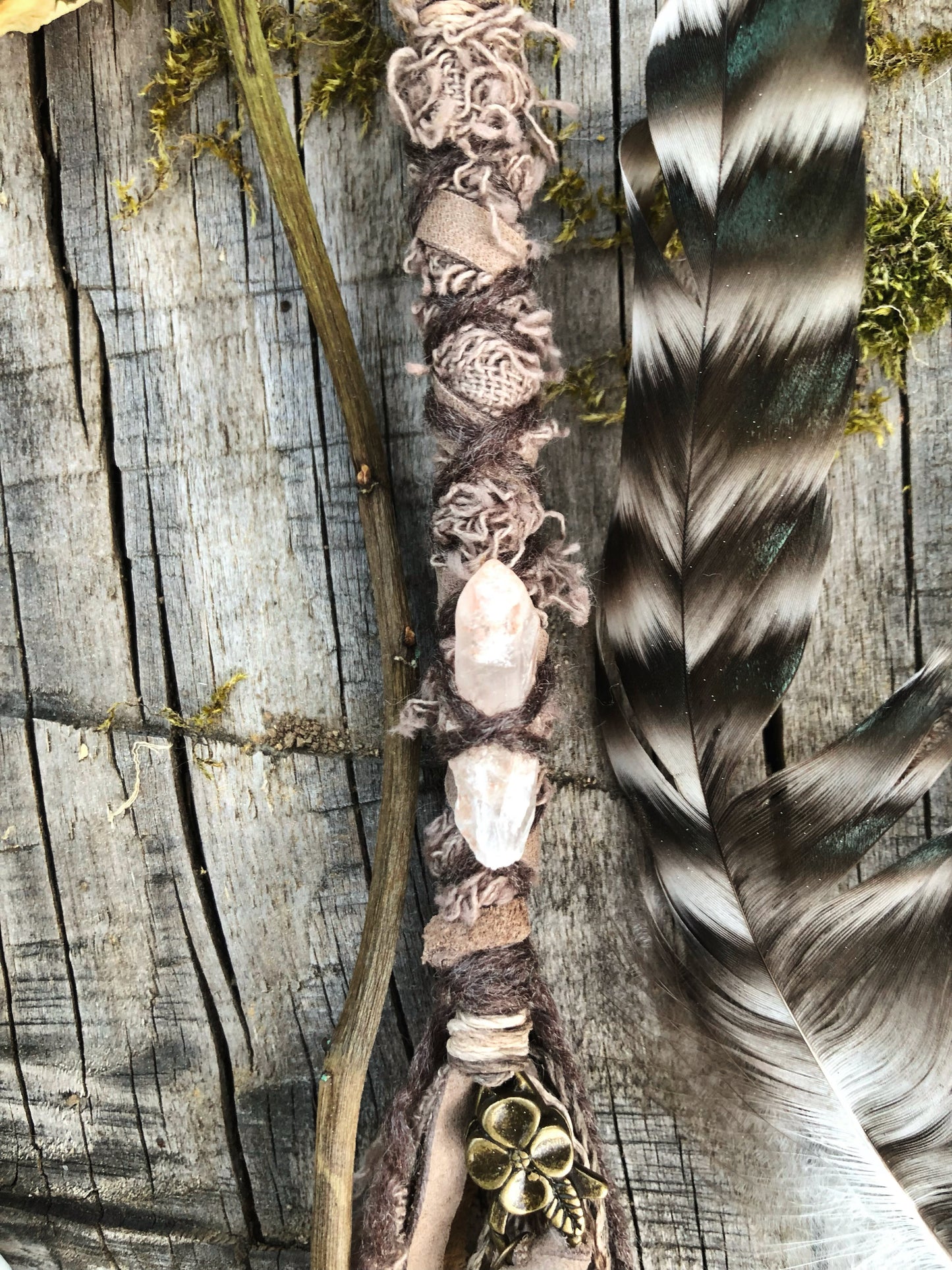 Festival Neutrals CLIP-IN Hairwrap 24”