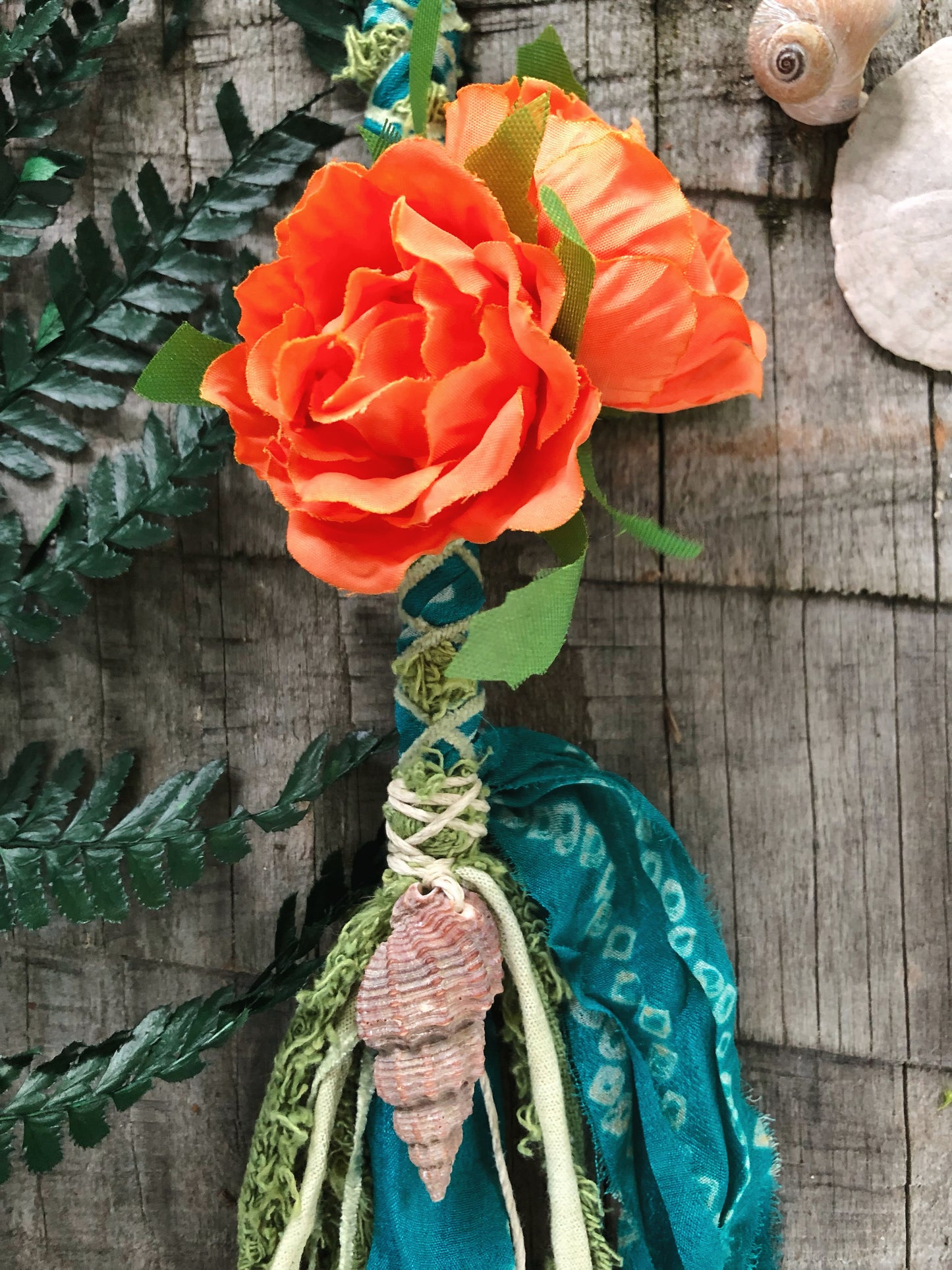Vibrant Sea Loop Hairwrap 20”
