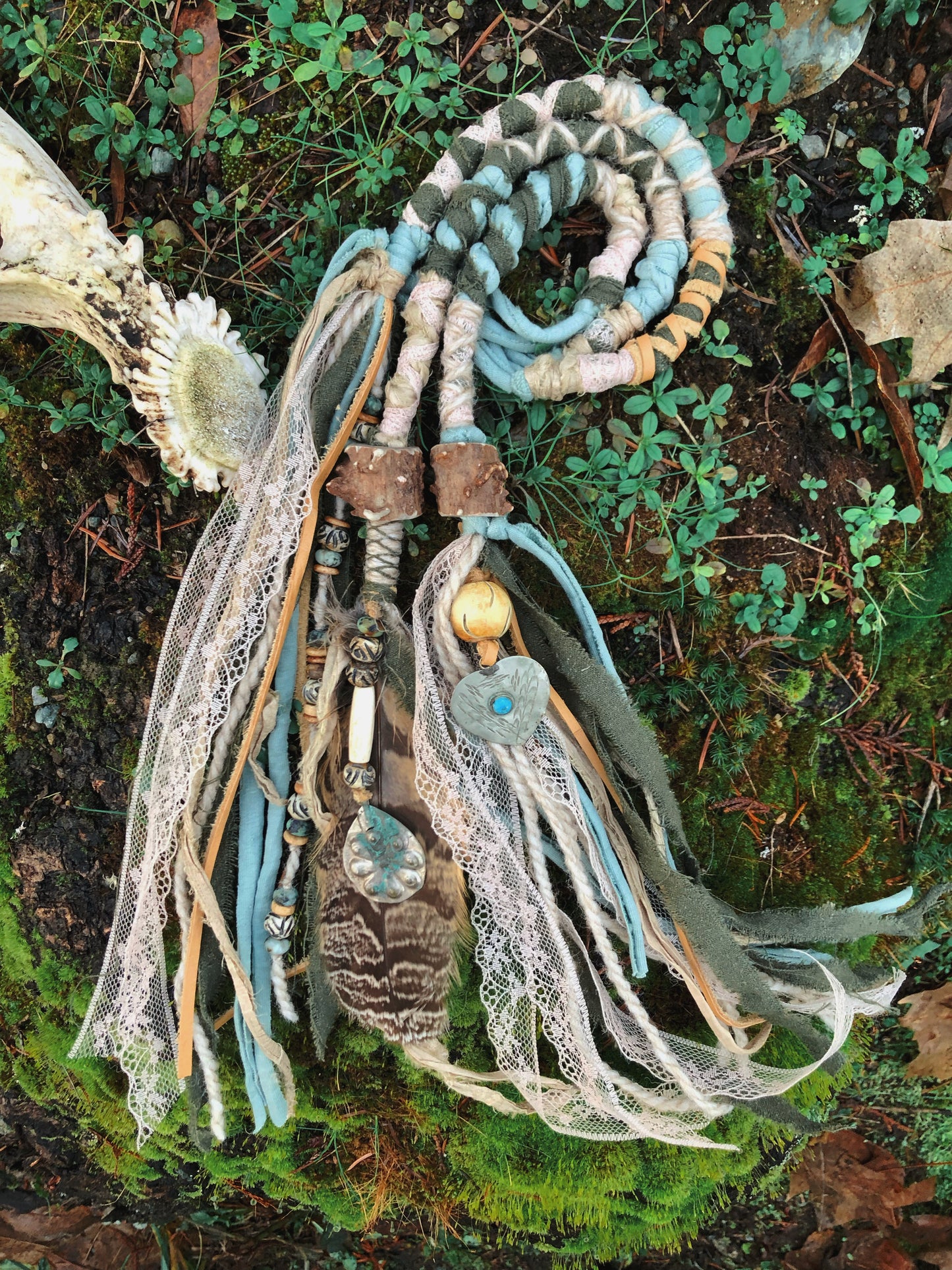 Set of 3 Tribal Folklore Hairwraps 18-21”