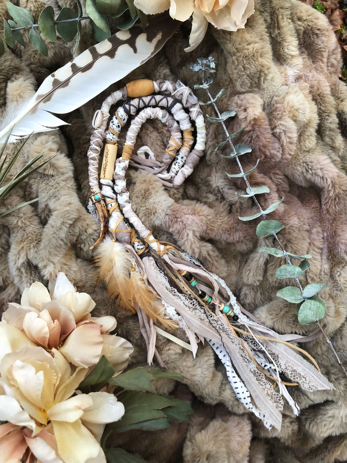 Ethereal Earth Set of 3 Loop Hairwraps 18.5-22”