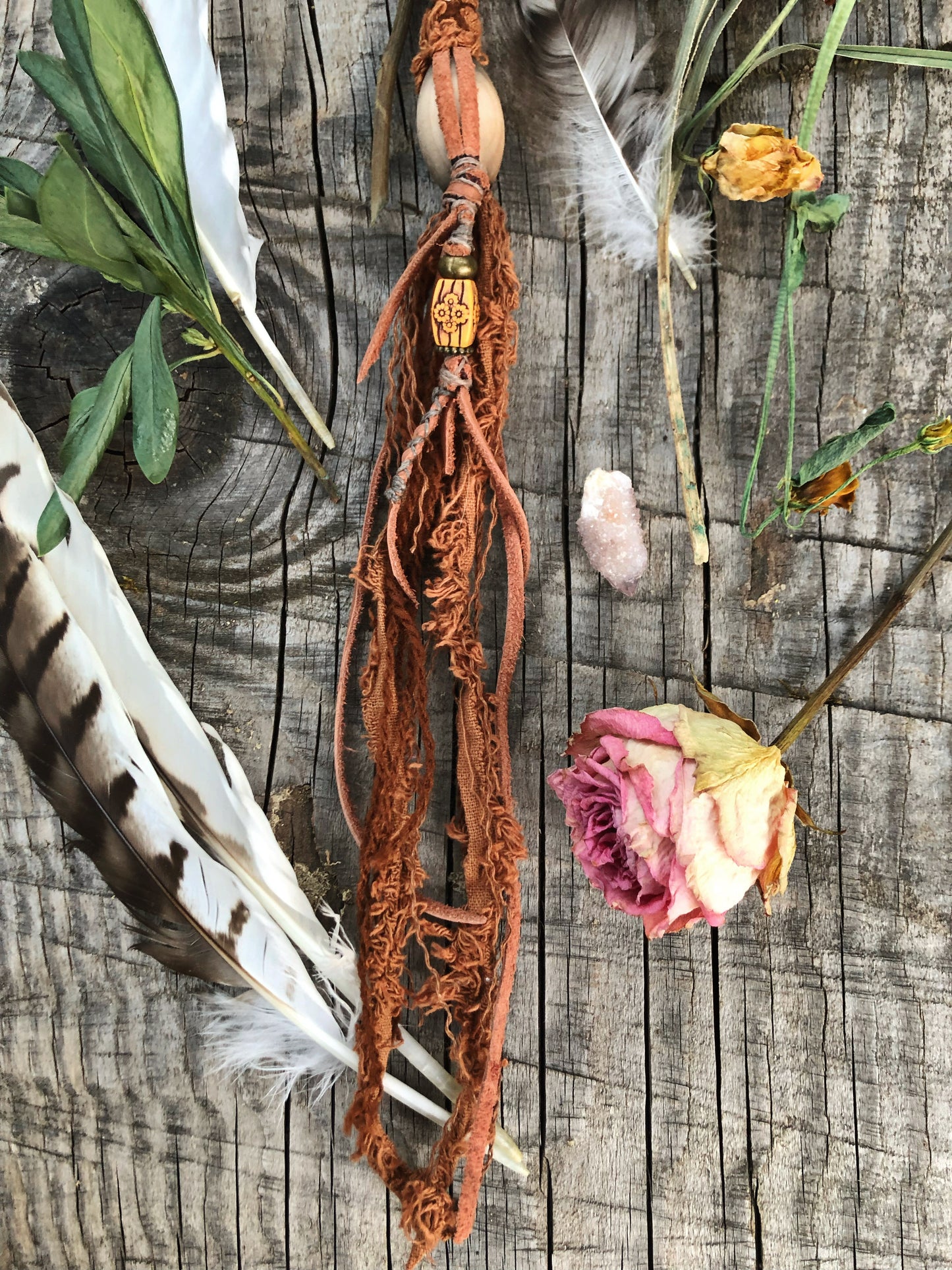 Festival Neutrals CLIP-IN Hairwrap 21.5”