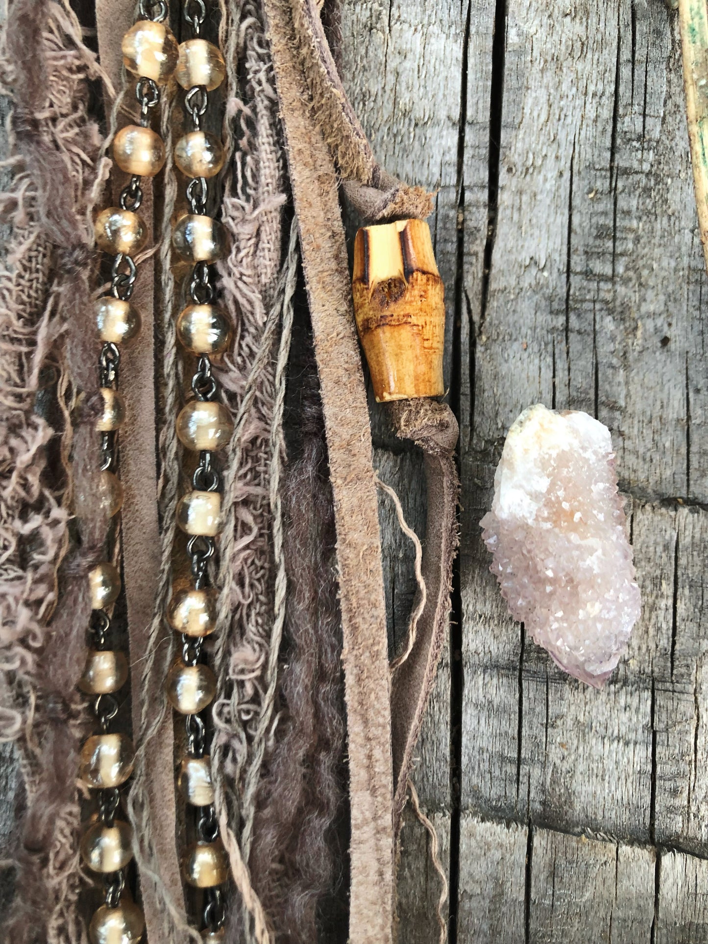 Festival Neutrals CLIP-IN Hairwrap 24”
