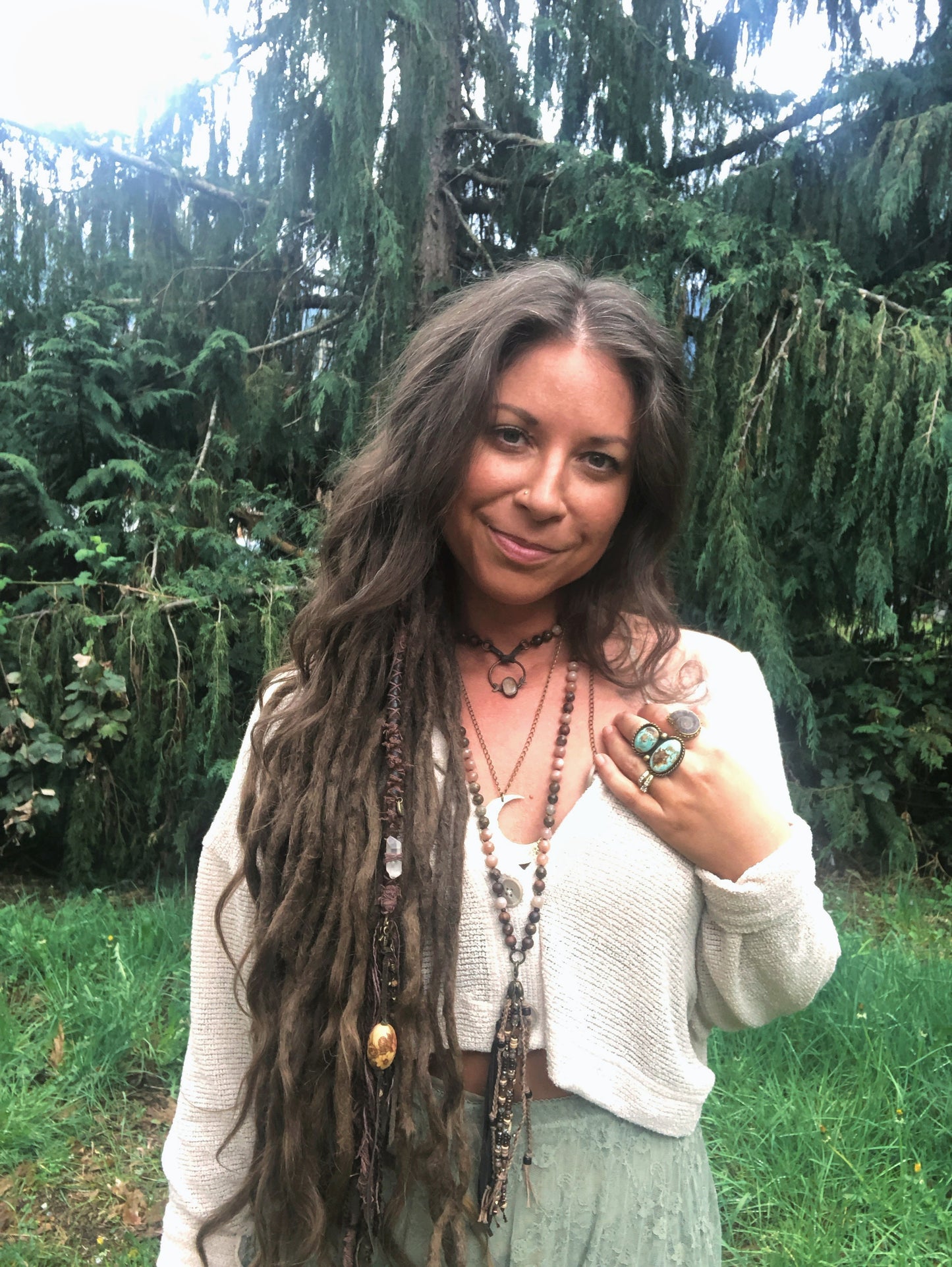Festival Neutrals CLIP-IN Hairwrap 19”