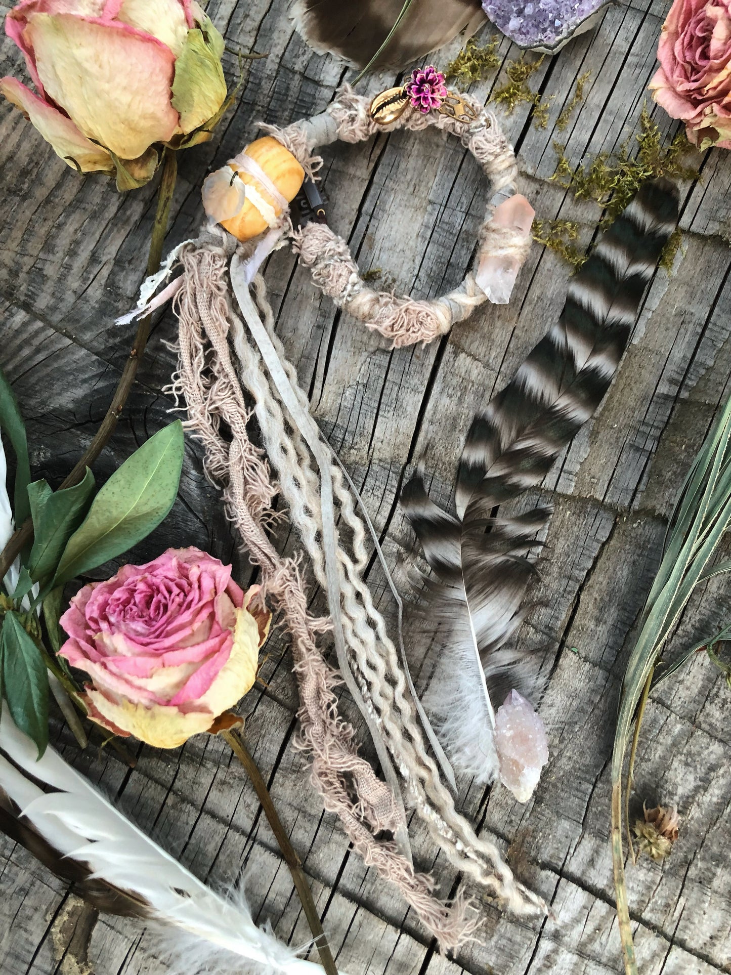 Festival Neutrals CLIP-IN Hairwrap 18.5”