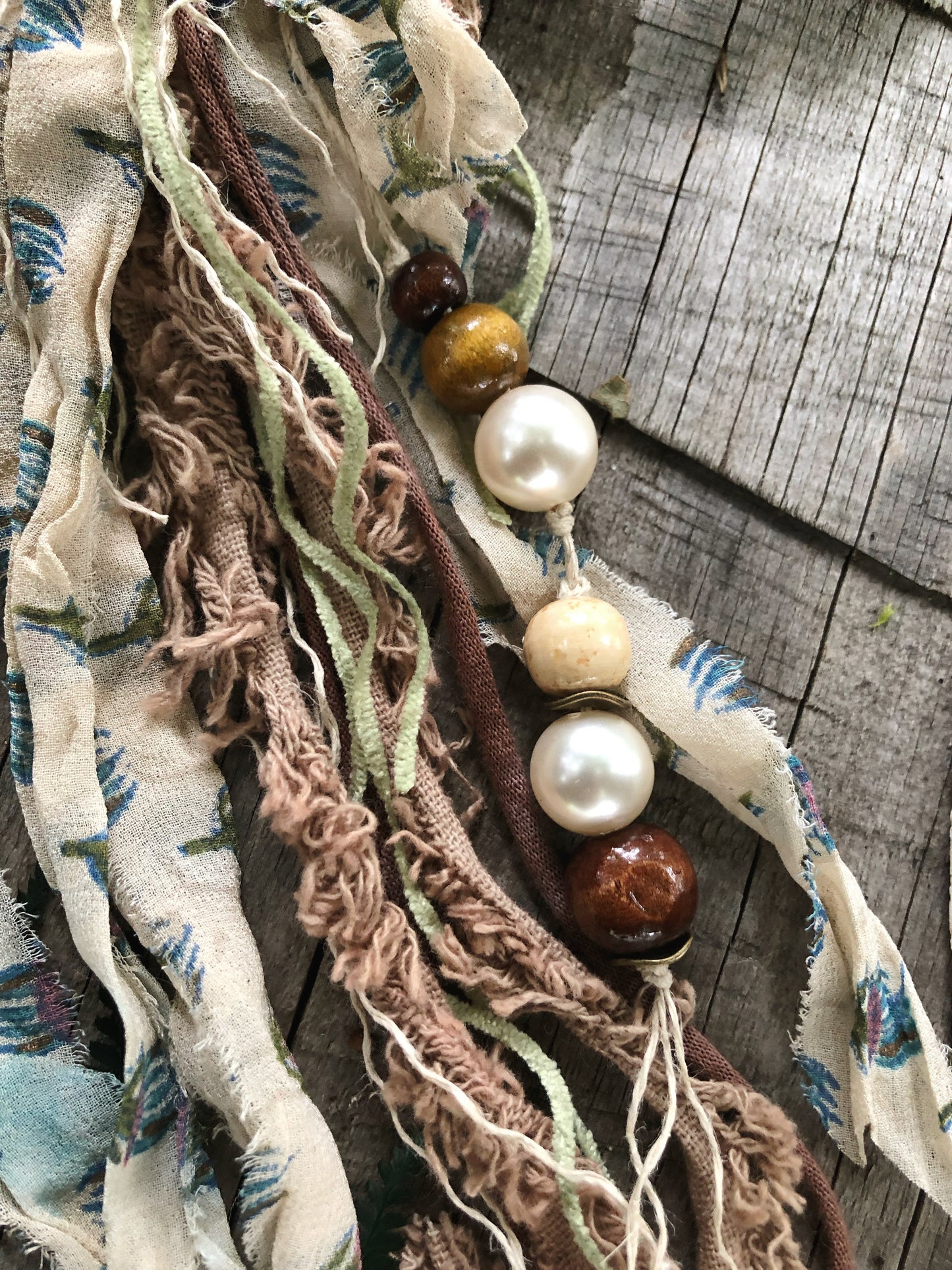 Vibrant Sea Loop Hairwrap 19”