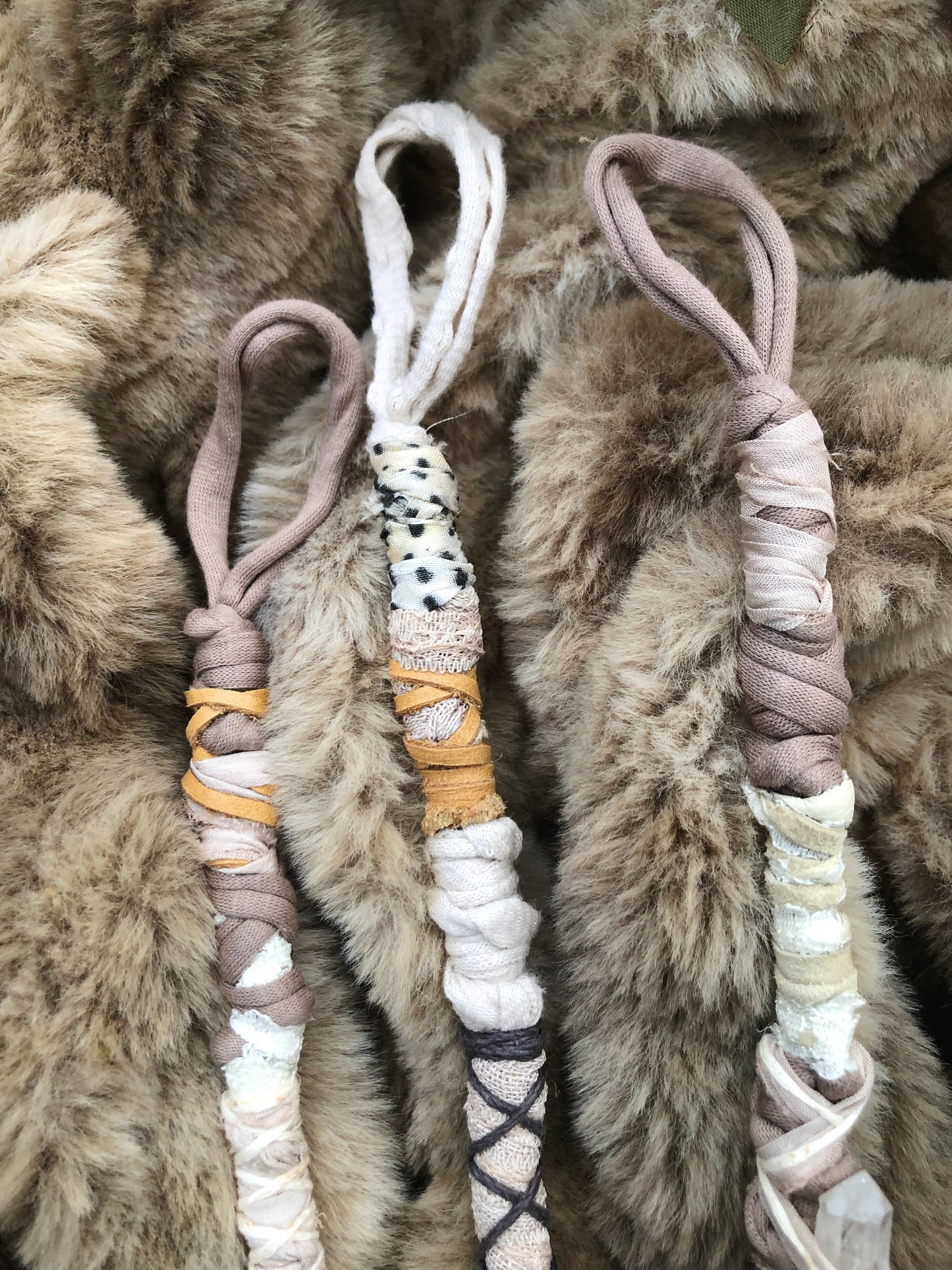 Ethereal Earth Set of 3 Loop Hairwraps 18.5-22”