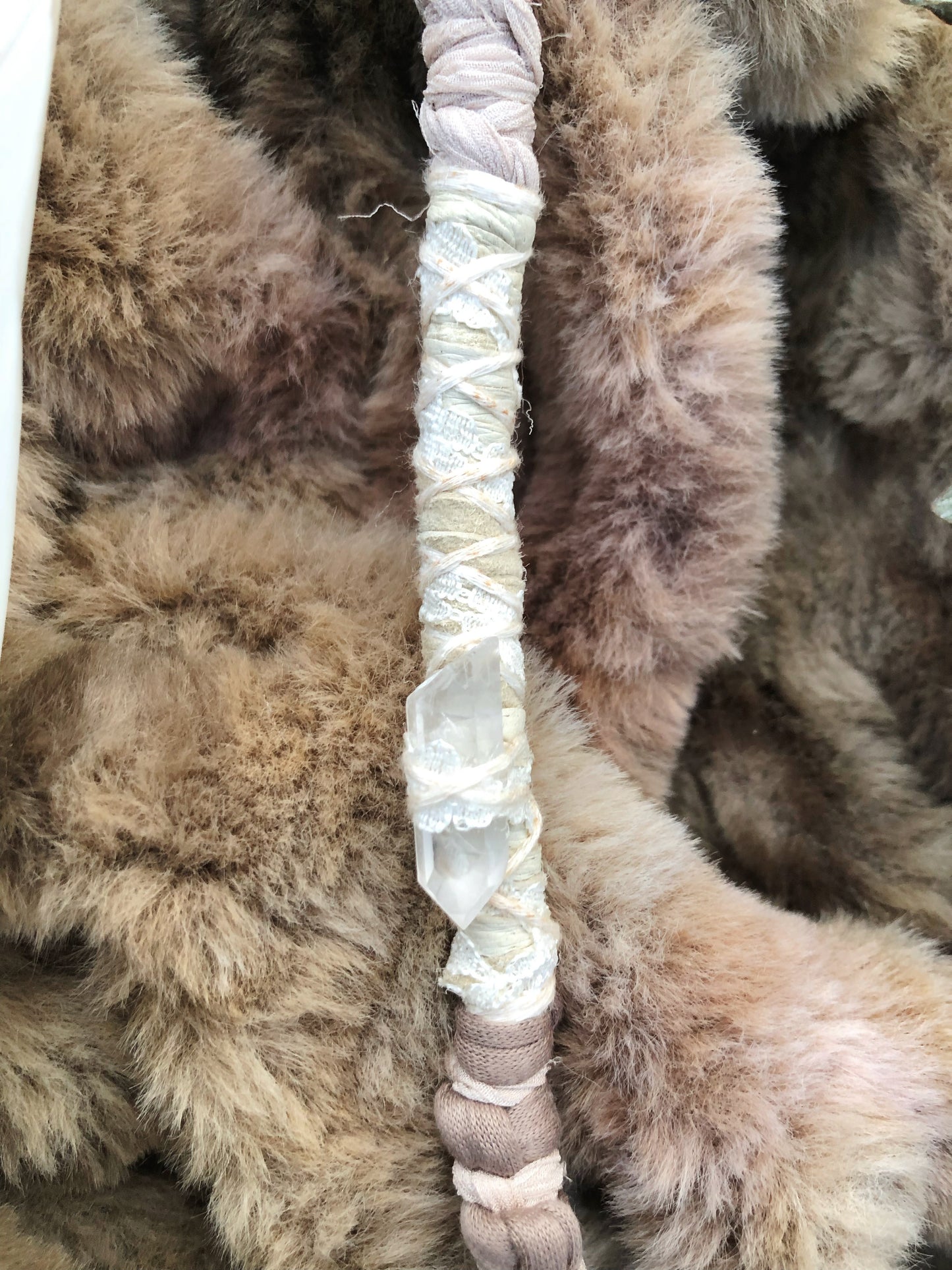 Ethereal Earth Loop Hairwrap 22”