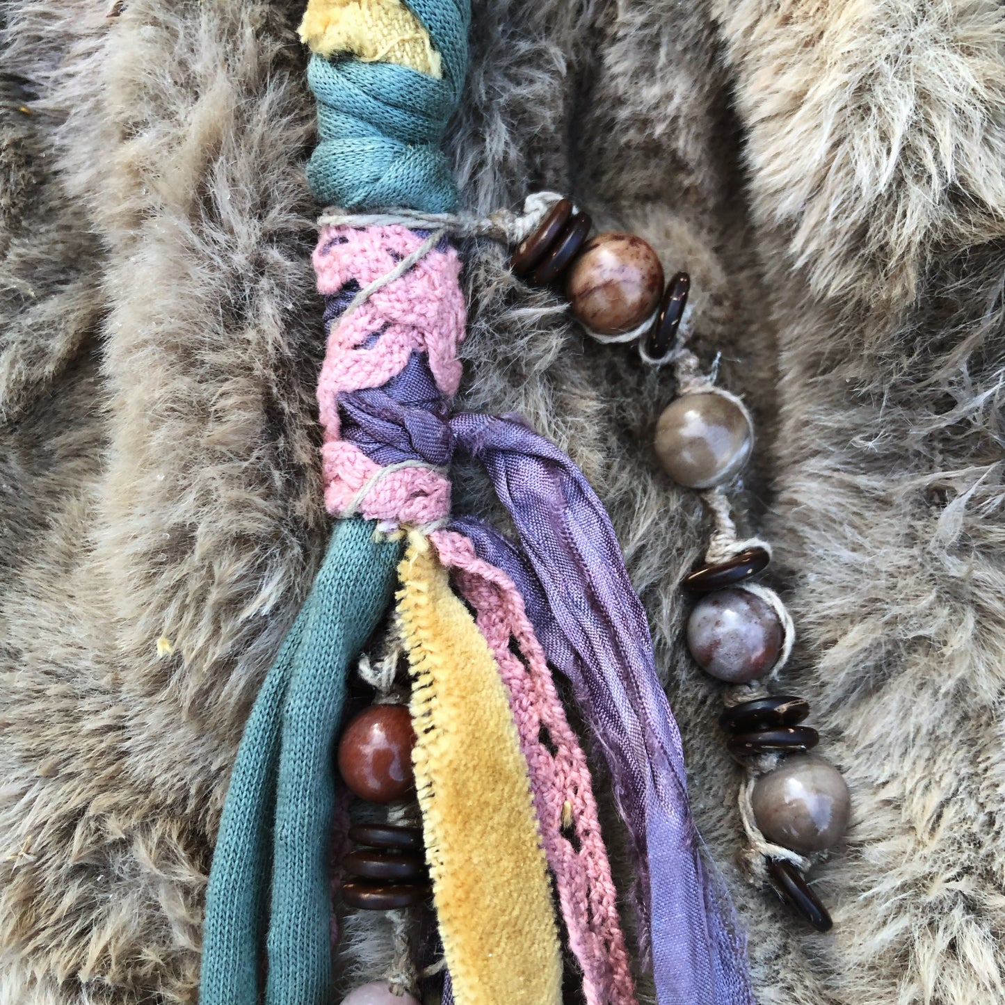 Retro Bloom CLIP-IN Hairwrap 17”