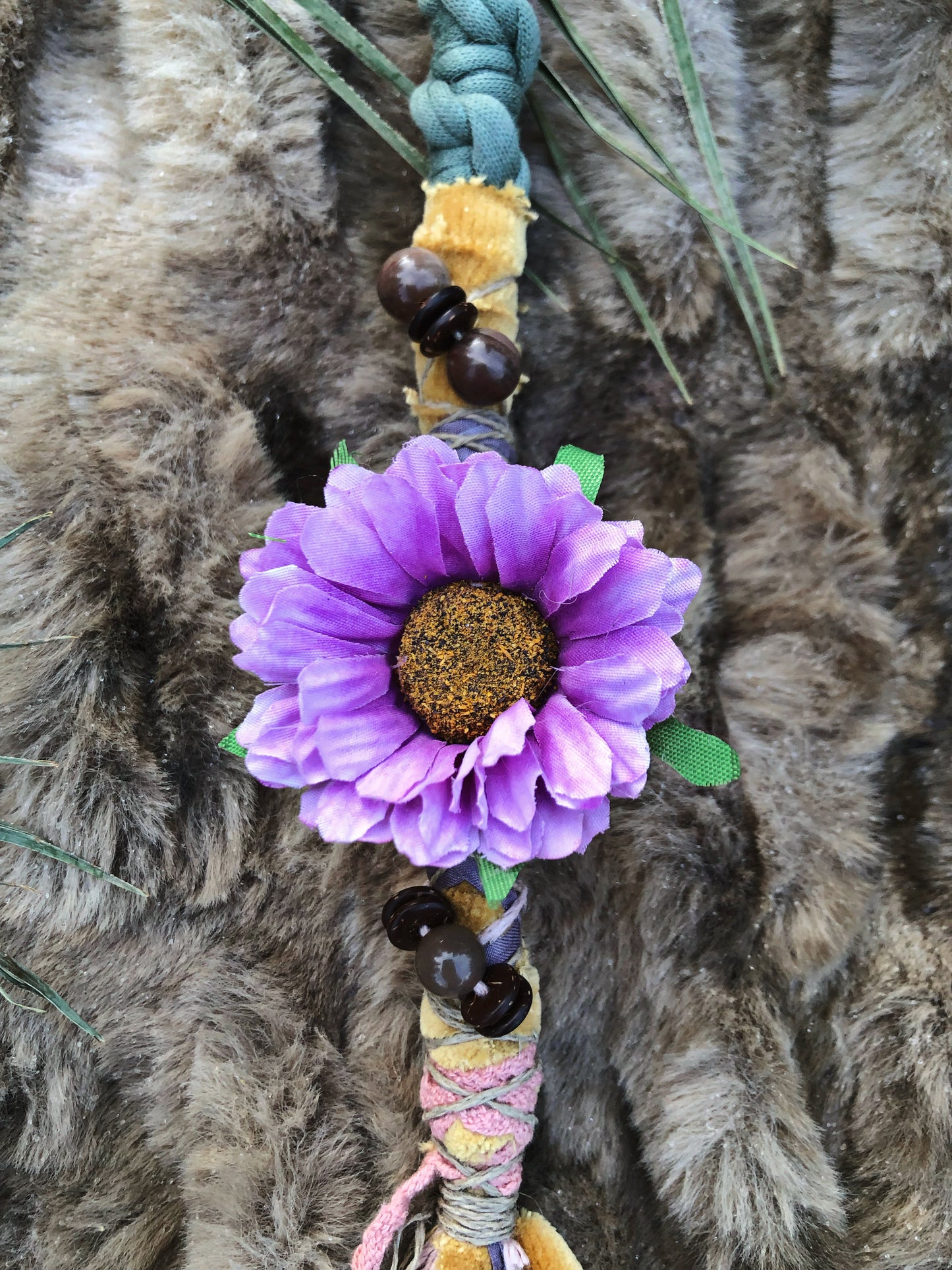 Retro Bloom CLIP-IN Hairwrap 20.5”