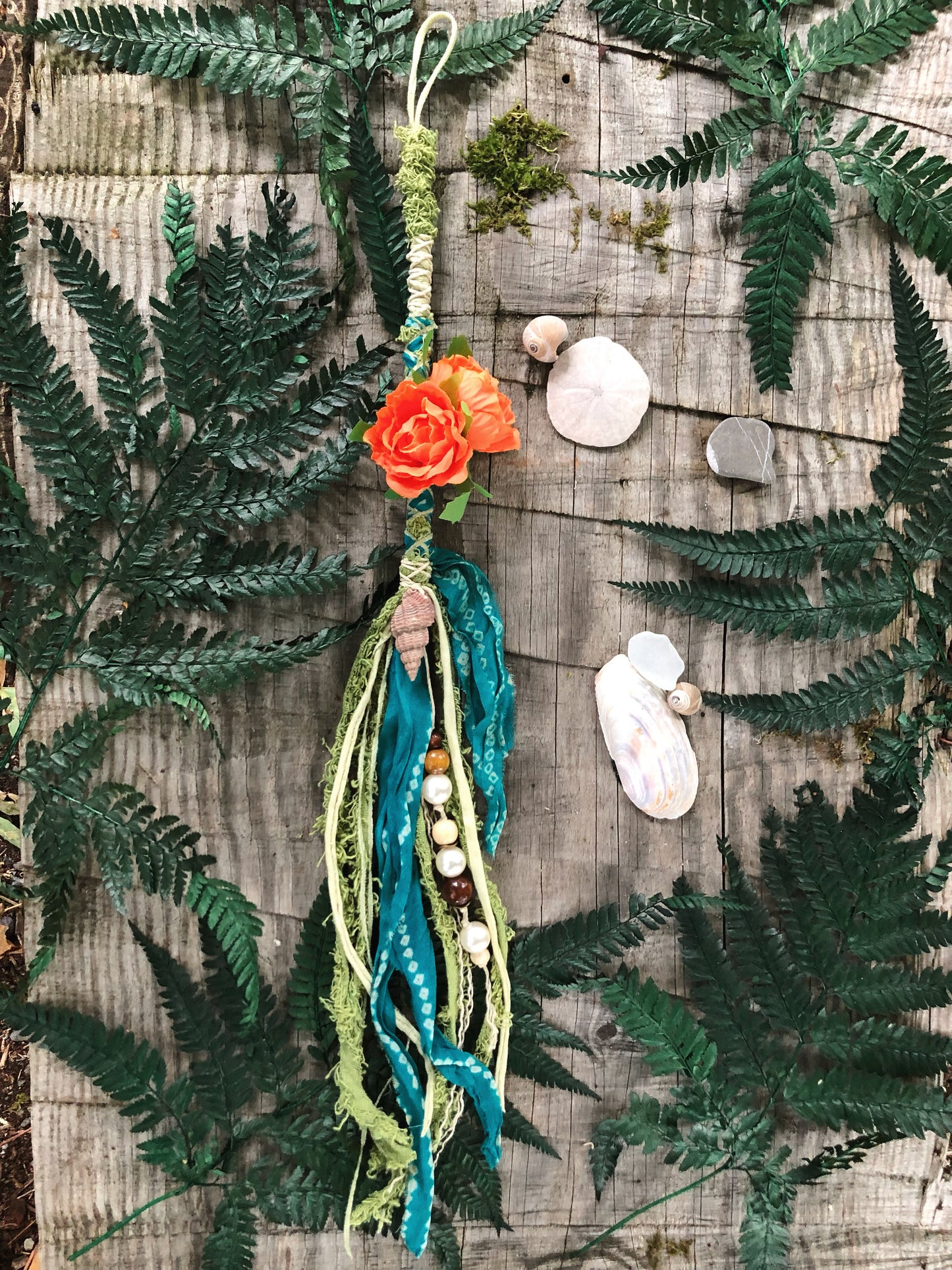 Vibrant Sea Loop Hairwrap 20”