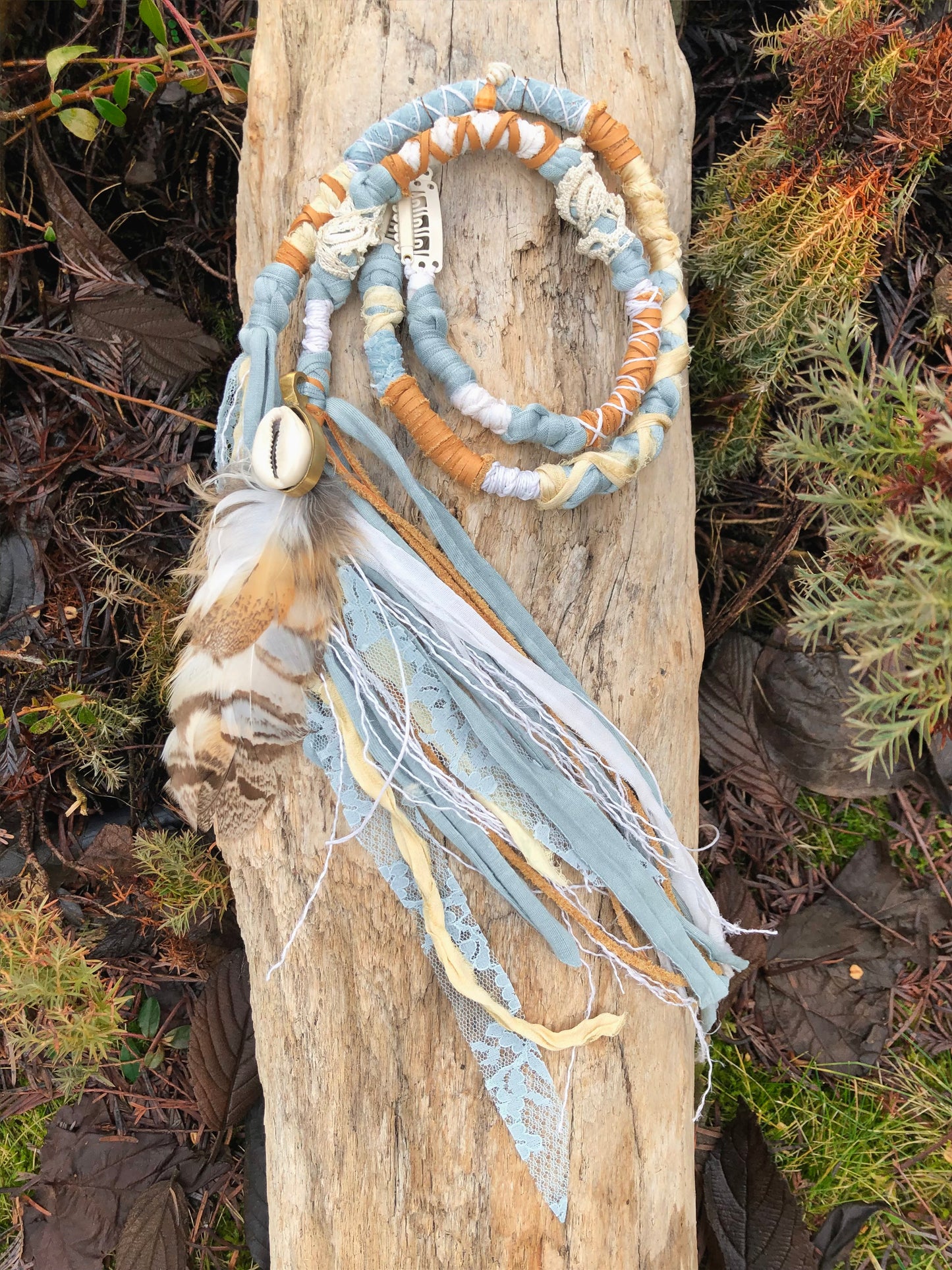 Sea Breeze Set of 2 CLIP-IN Hairwraps 22-25”