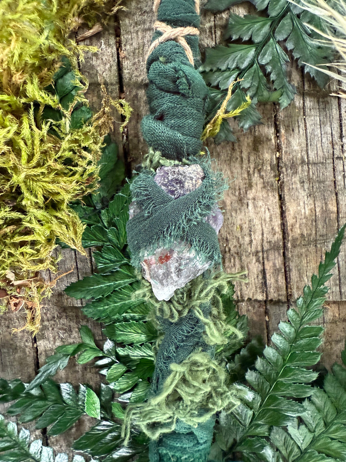 Moss Loop Hairwrap Dreadlock Accessory 20.5”