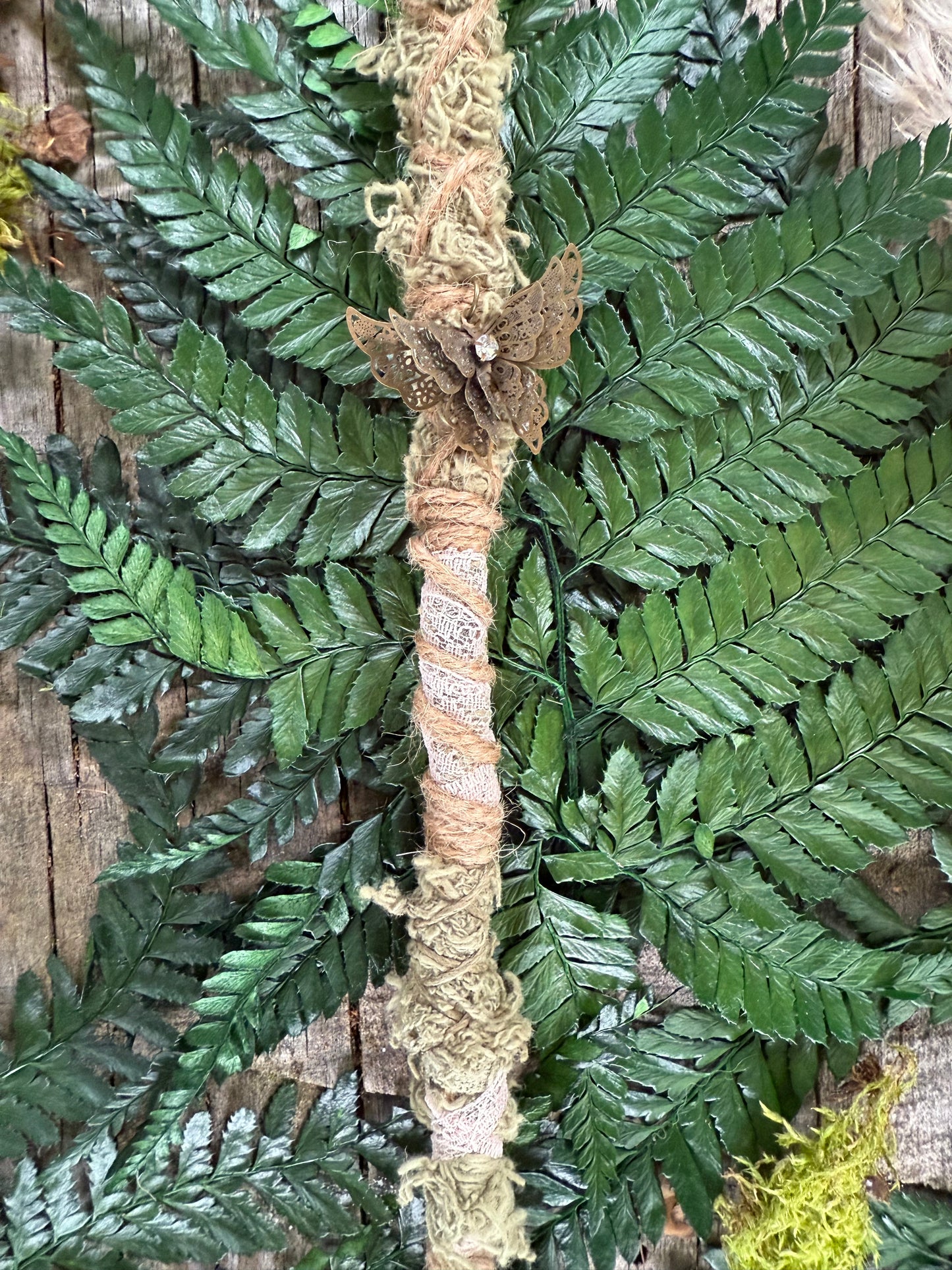Moss Loop Hairwrap Dreadlock Accessory 30”