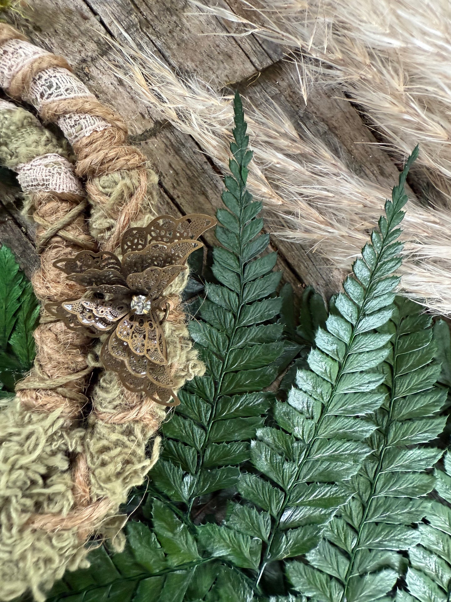 Moss Loop Hairwrap Dreadlock Accessory 30”