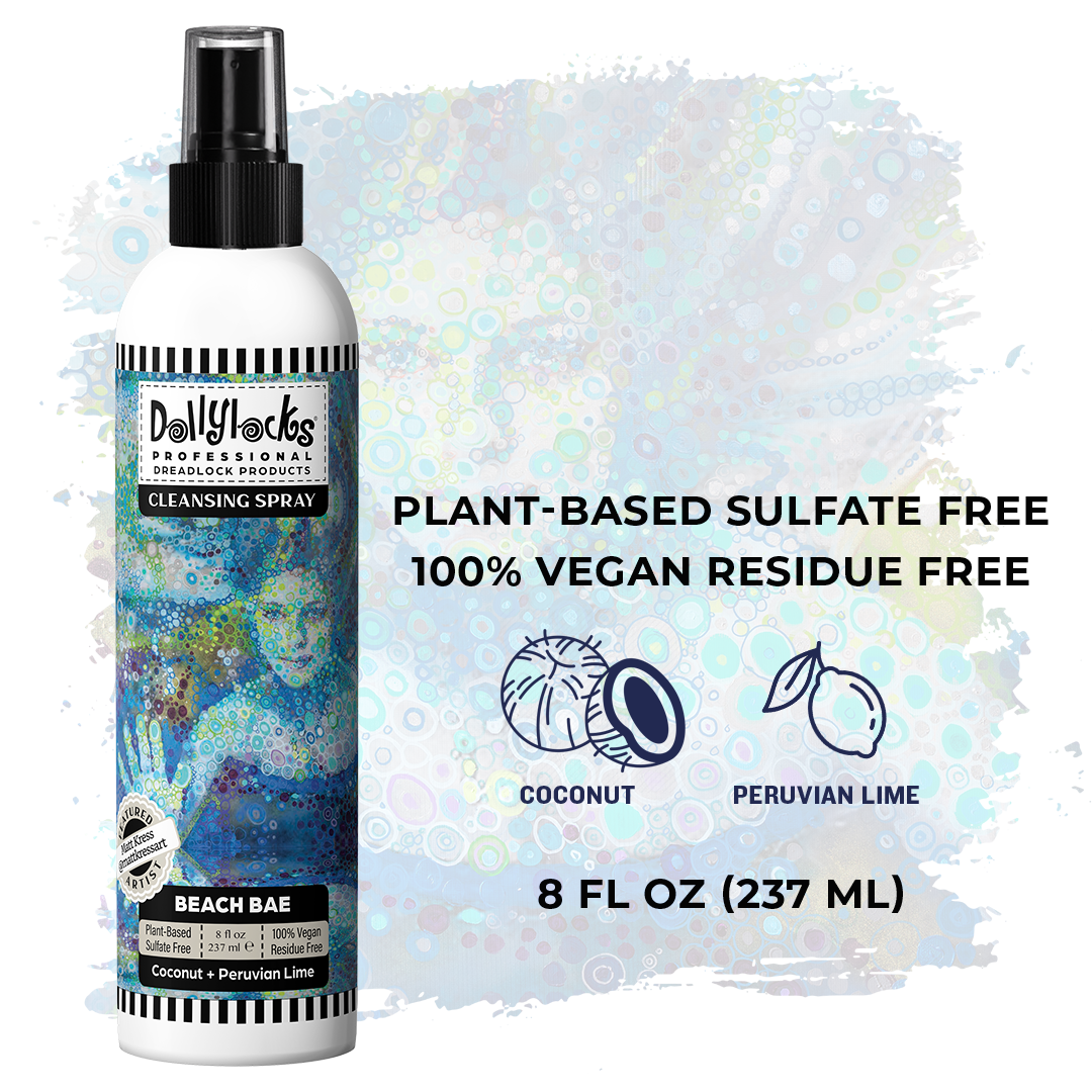 Dollylocks Cleansing Spray (8oz) - Beach Bae