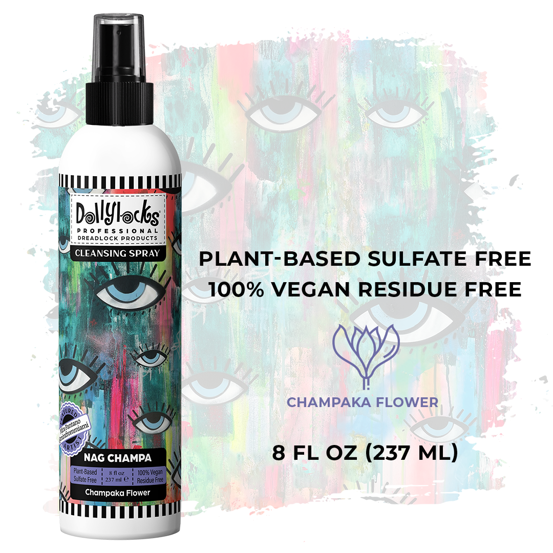 Dollylocks Cleansing Spray (8oz) - Nag Champa