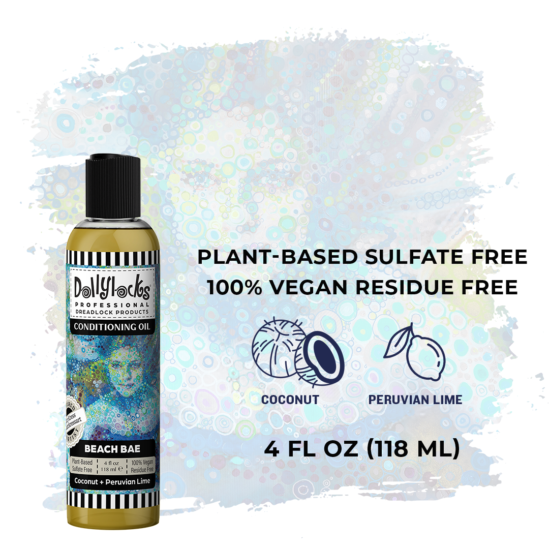 Dollylocks Conditioning Oil (4oz) - Beach Bae