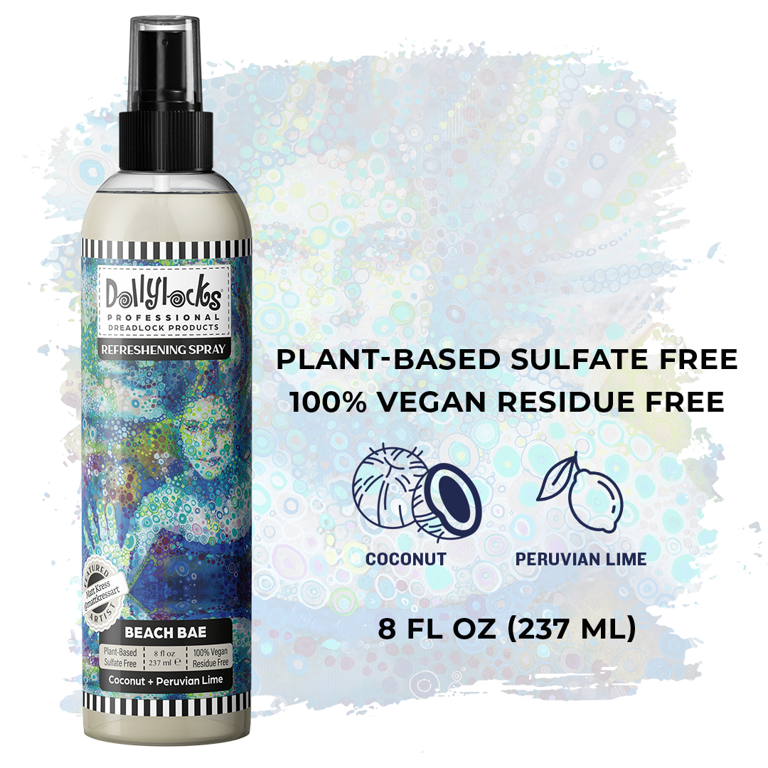 Dollylocks Refreshening Spray (8oz) - Beach Bae