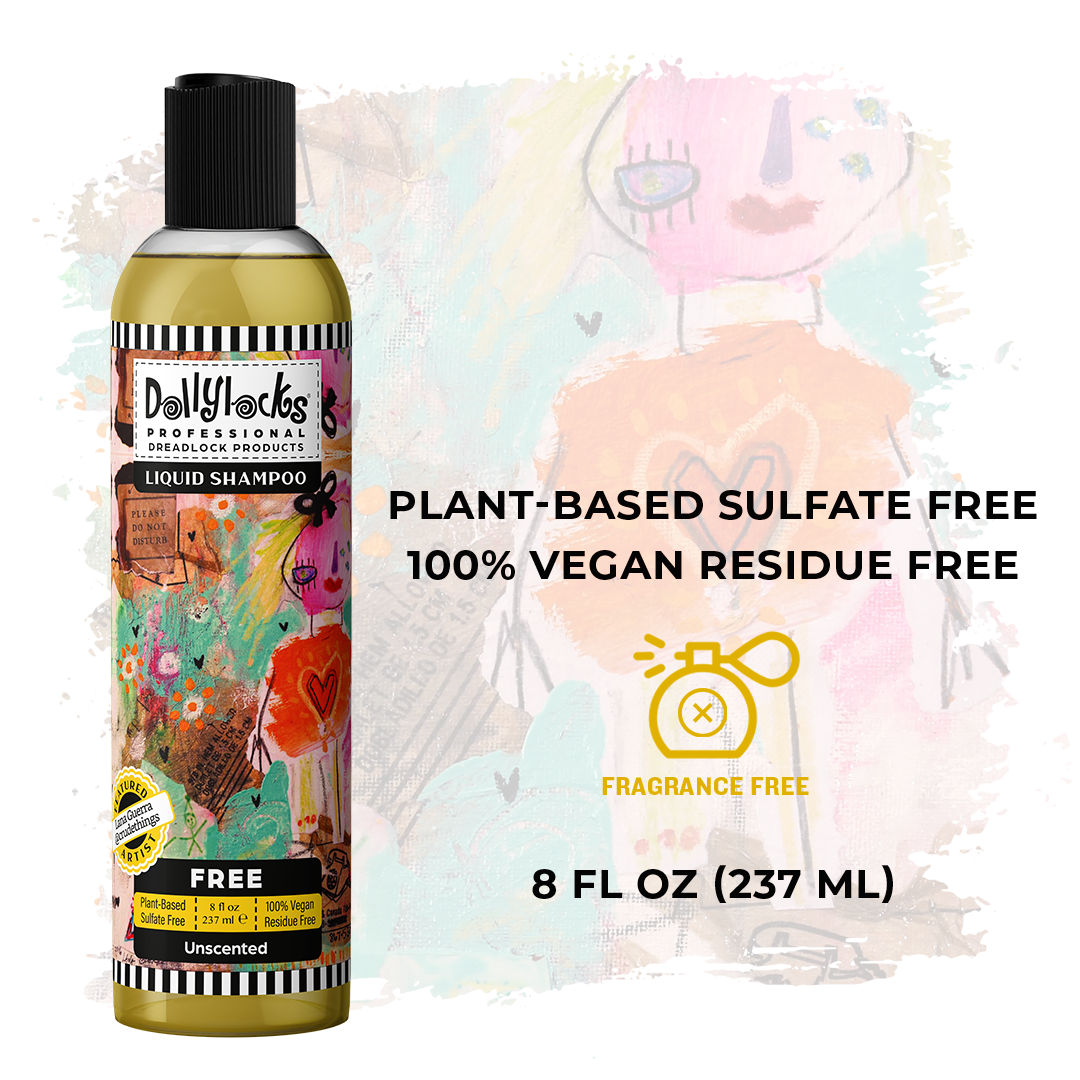 Dollylocks Liquid Shampoo (8oz) - Unscented