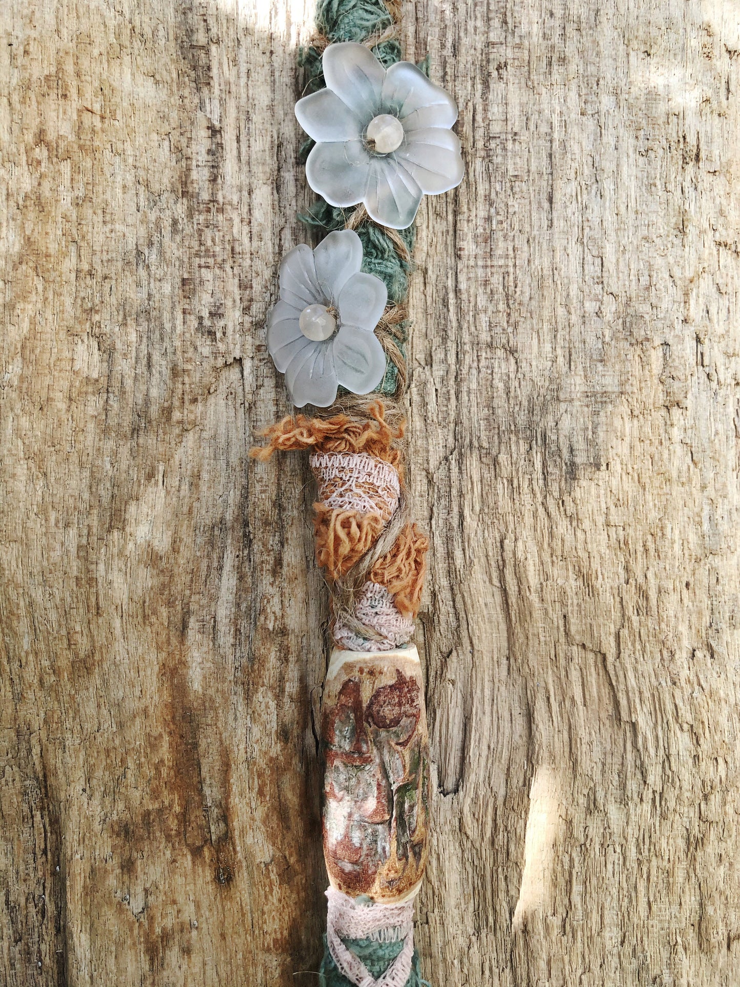 Vegan Hairwrap, Dreadwrap, Fabric Loc Extension, Dreadlock Accessories