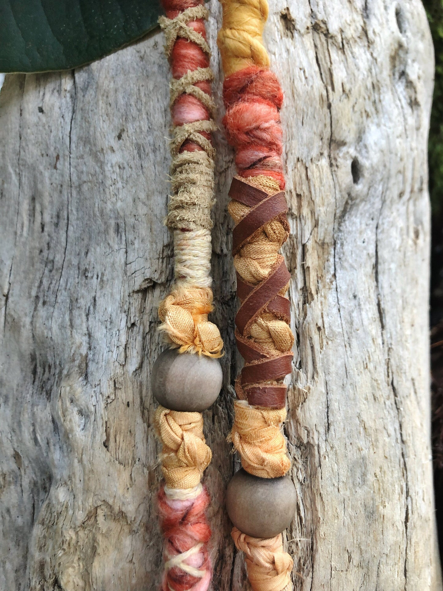 ONE Regular Loop or Clip-In Hairwrap, Dreadwrap, Fabric Loc Extension, Dreadlock Accessories