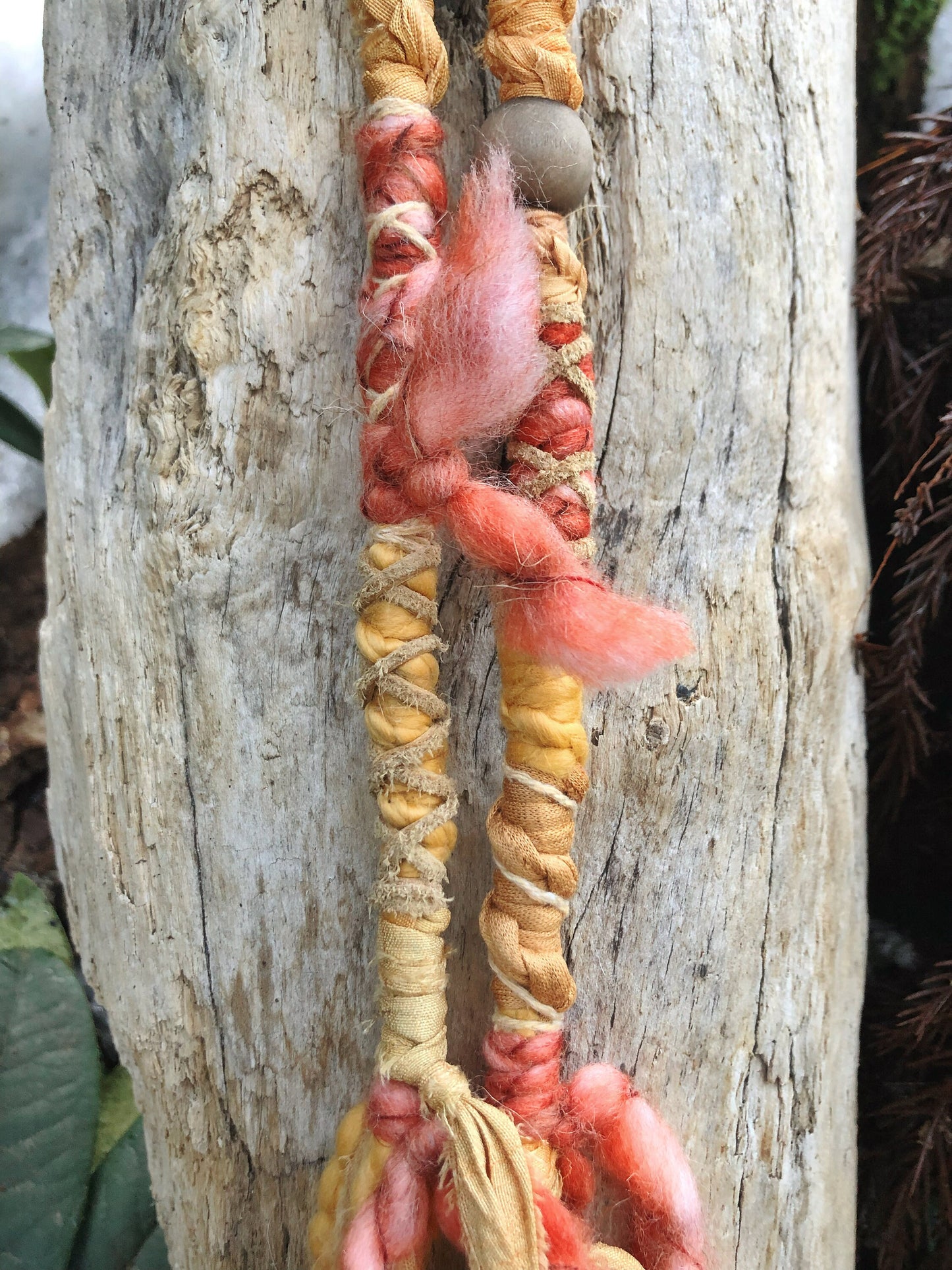 ONE Regular Loop or Clip-In Hairwrap, Dreadwrap, Fabric Loc Extension, Dreadlock Accessories