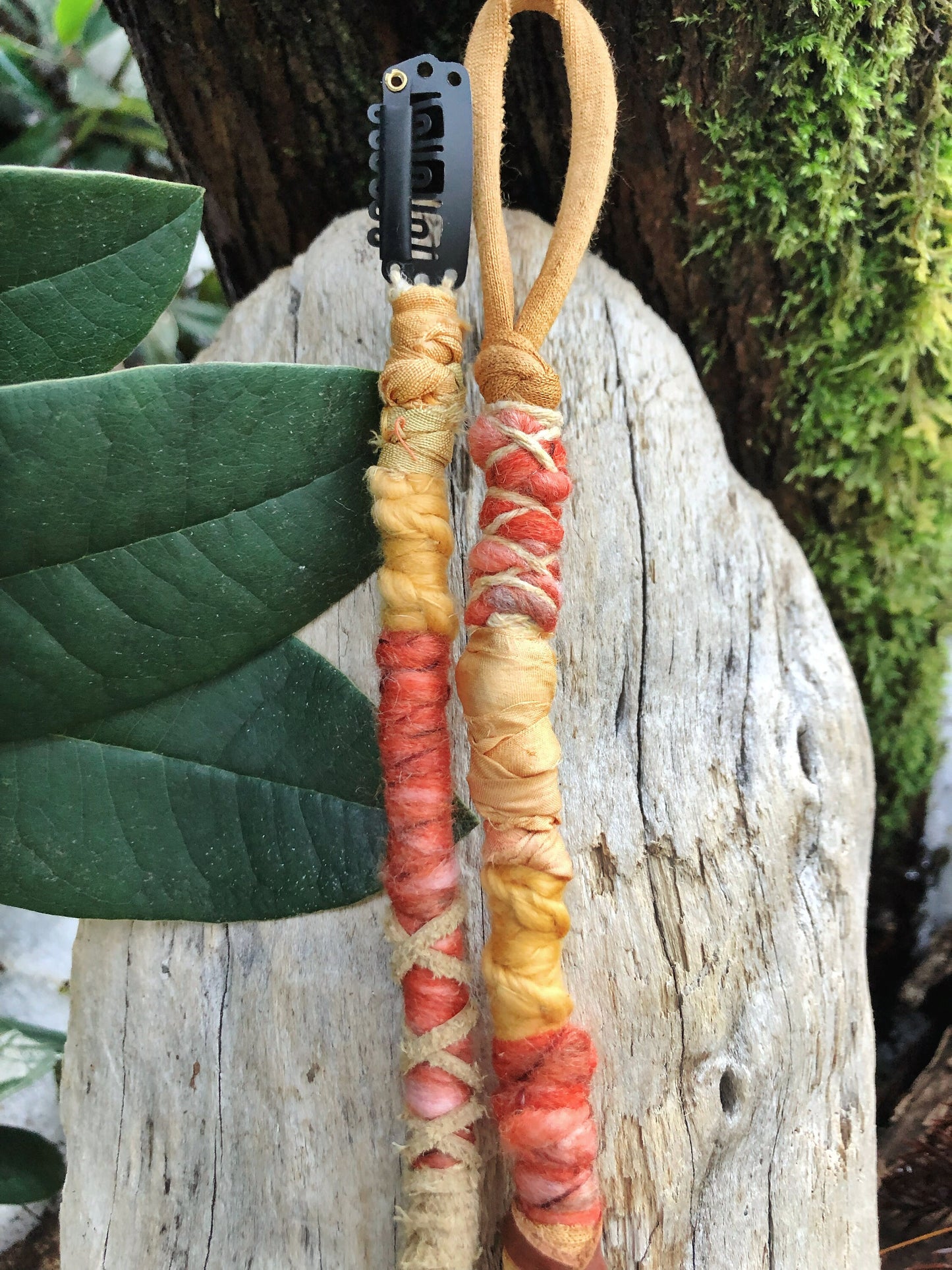 ONE Regular Loop or Clip-In Hairwrap, Dreadwrap, Fabric Loc Extension, Dreadlock Accessories