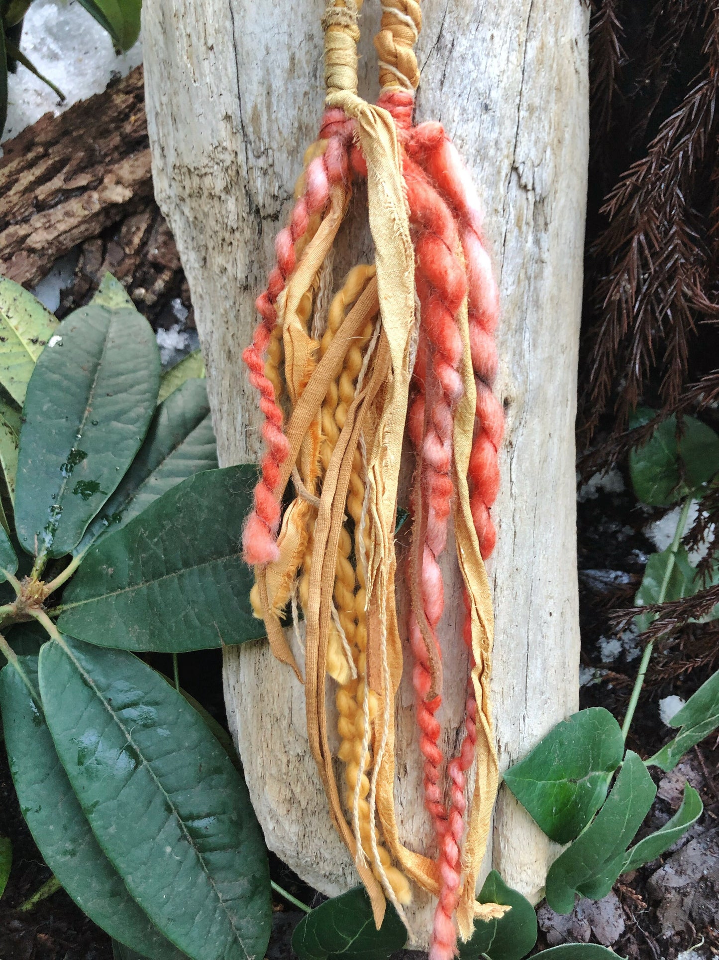 ONE Regular Loop or Clip-In Hairwrap, Dreadwrap, Fabric Loc Extension, Dreadlock Accessories