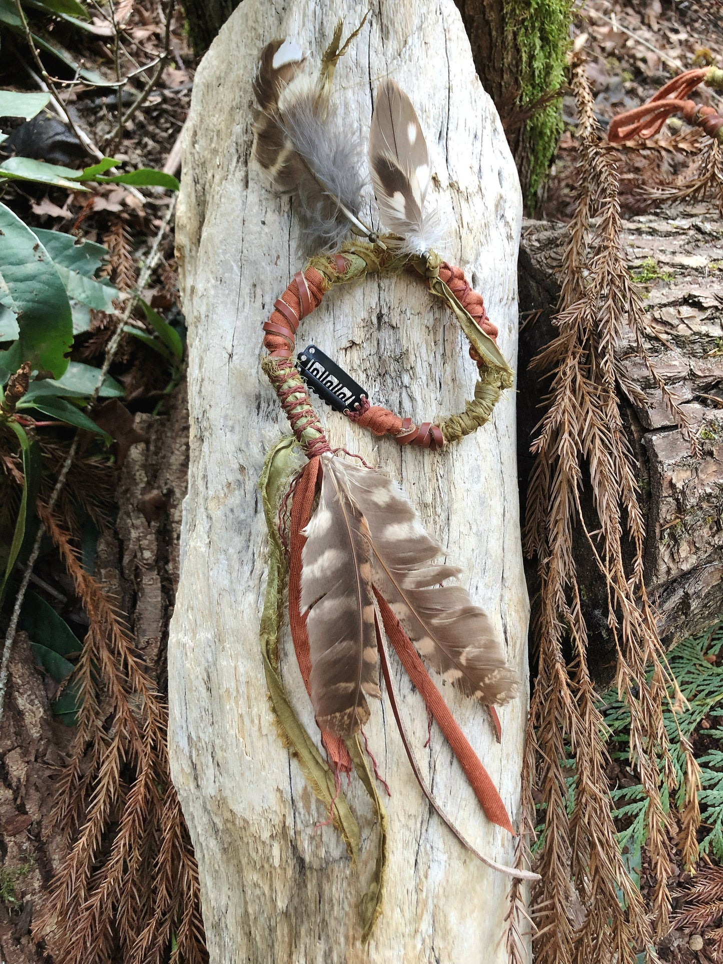 ONE Regular Loop or Clip-in Hairwrap, Dreadwrap, Fabric Loc Extension, Dreadlock Accessories