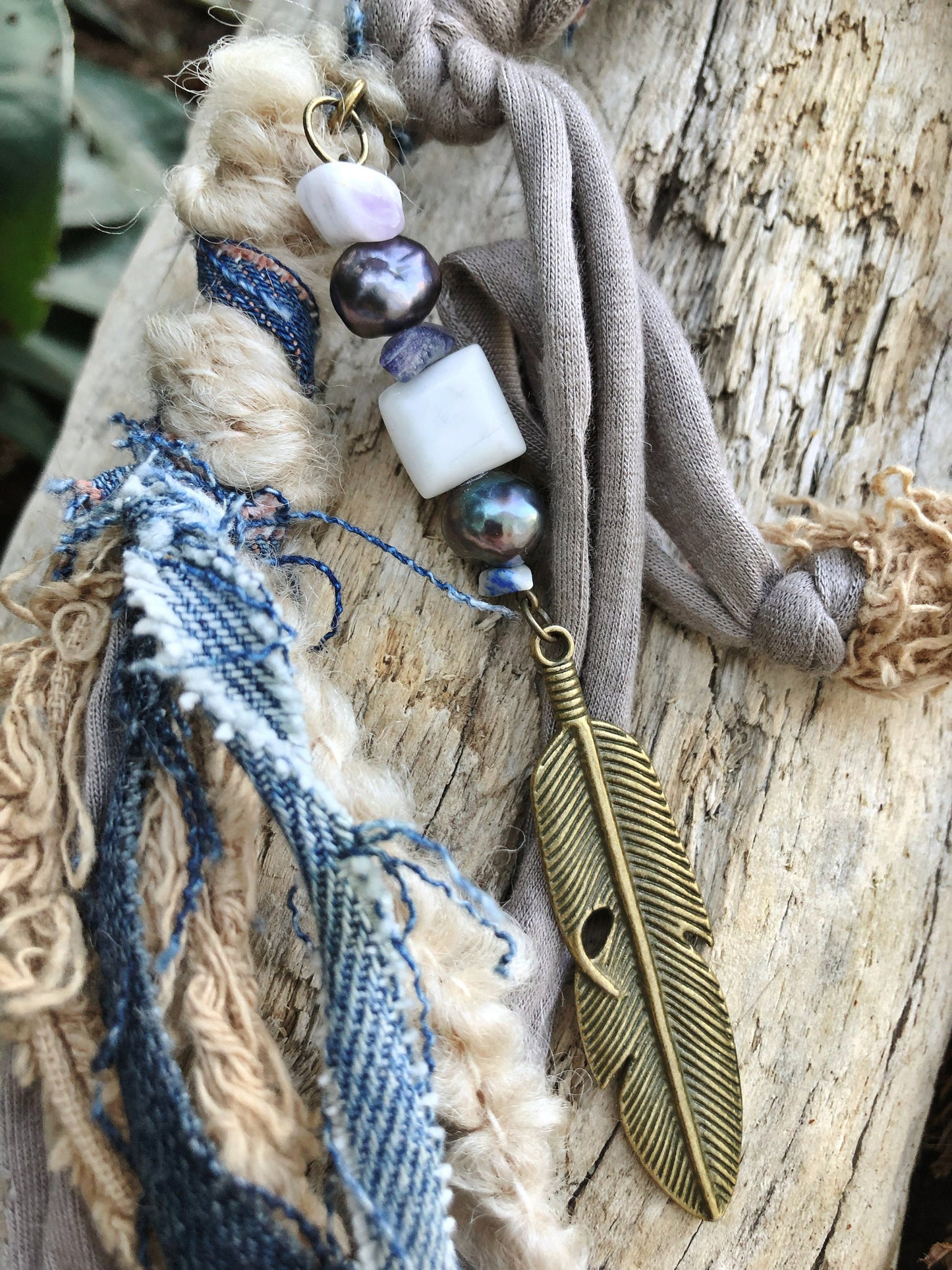 ONE Boheme Dream Hairwrap, Dreadwrap, Fabric Loc Extension, Dreadlock Accessories