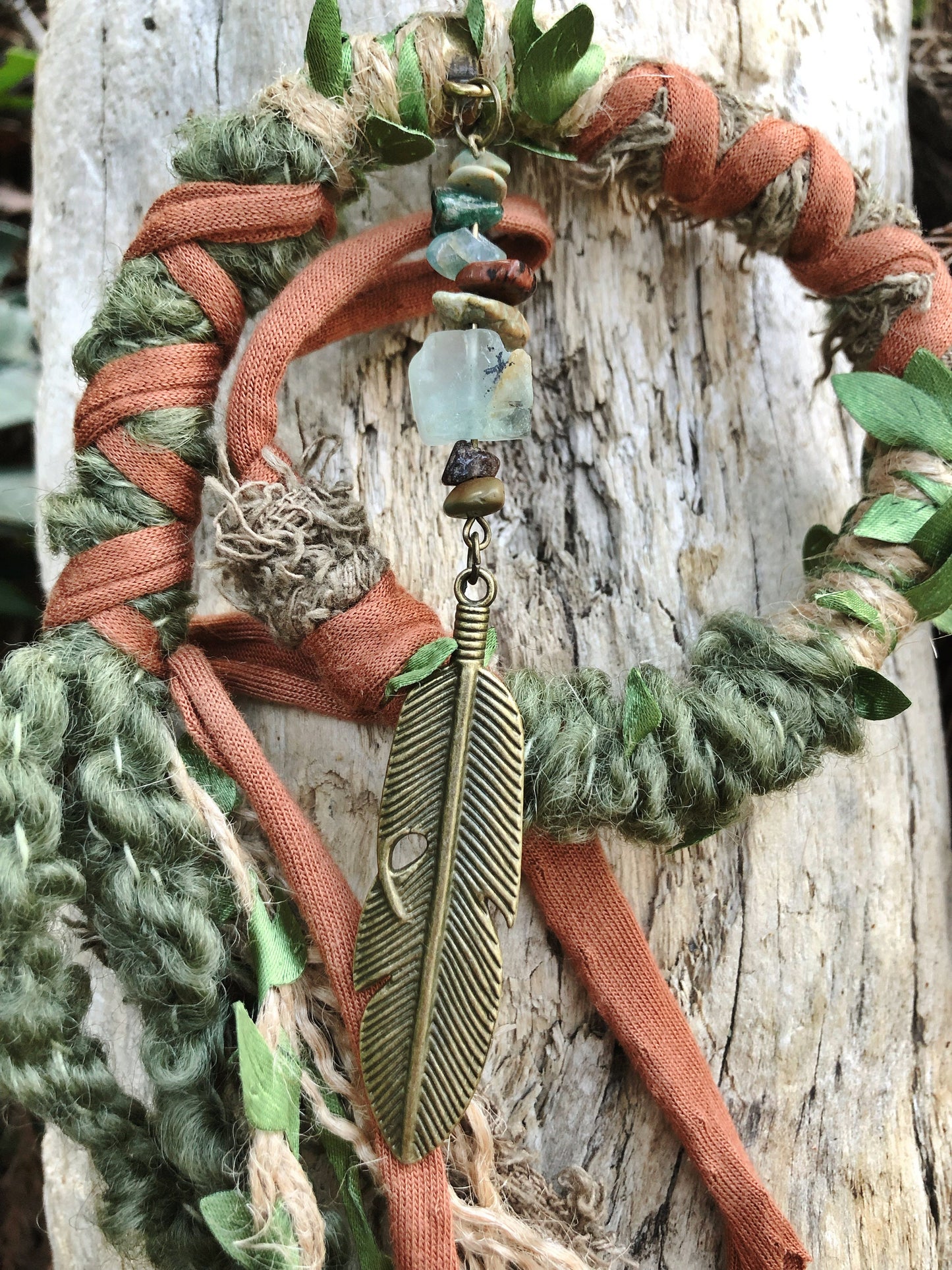ONE Boheme Dream Hairwrap, Dreadwrap, Fabric Loc Extension, Dreadlock Accessories