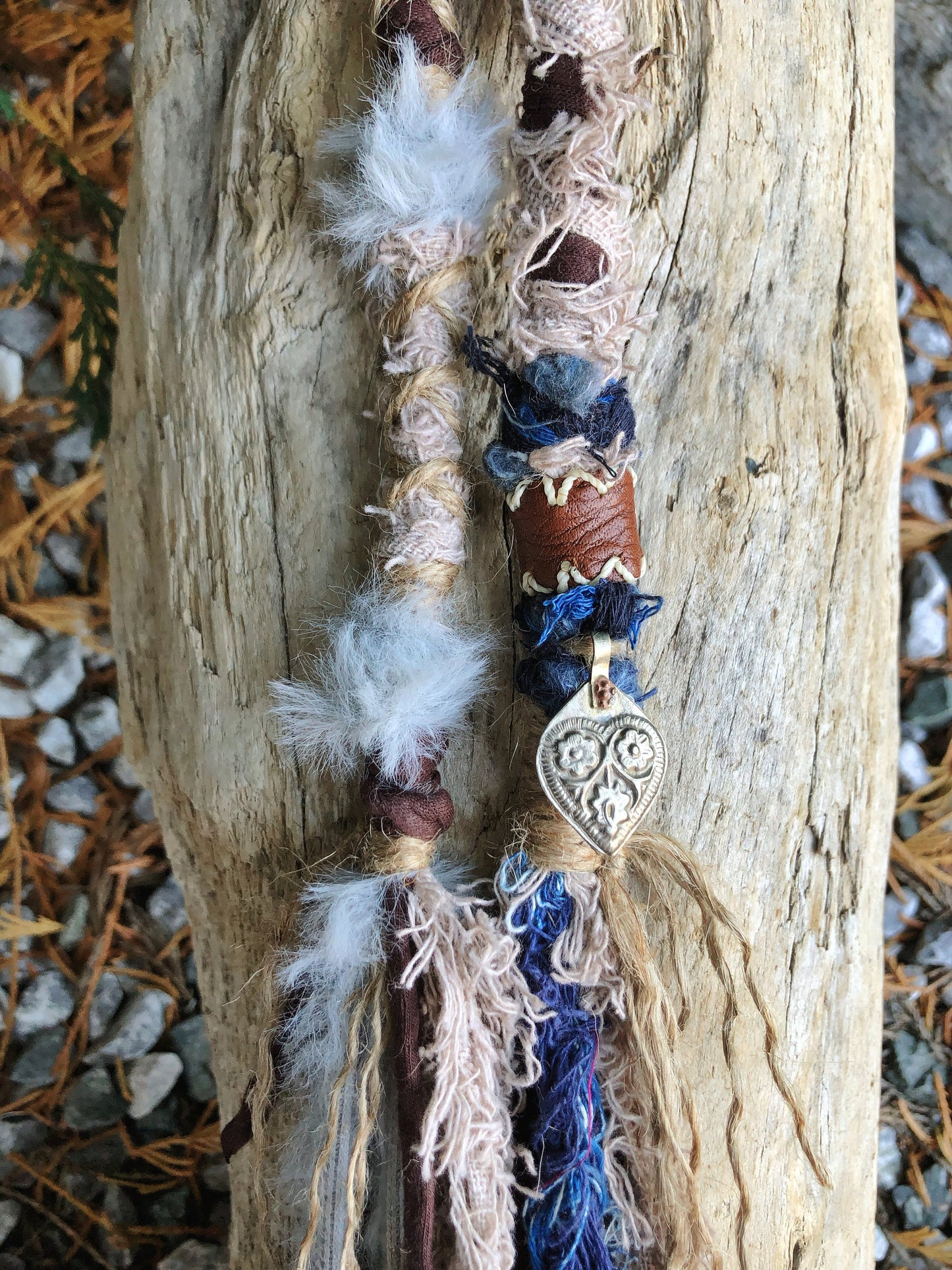 Set of 2 Hairwraps, Dreadwraps, Fabric Loc Extensions, Dreadlock Accessories