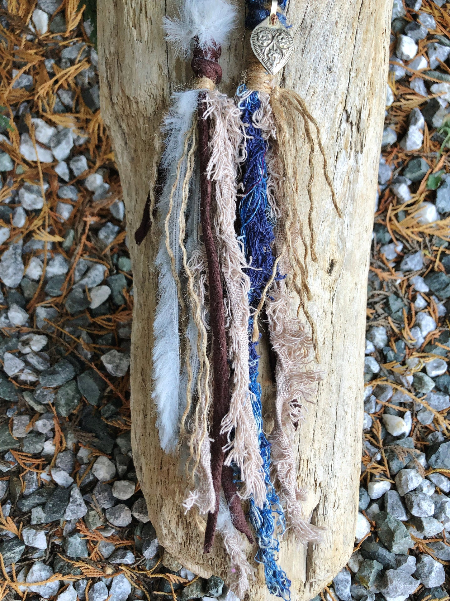 Set of 2 Hairwraps, Dreadwraps, Fabric Loc Extensions, Dreadlock Accessories