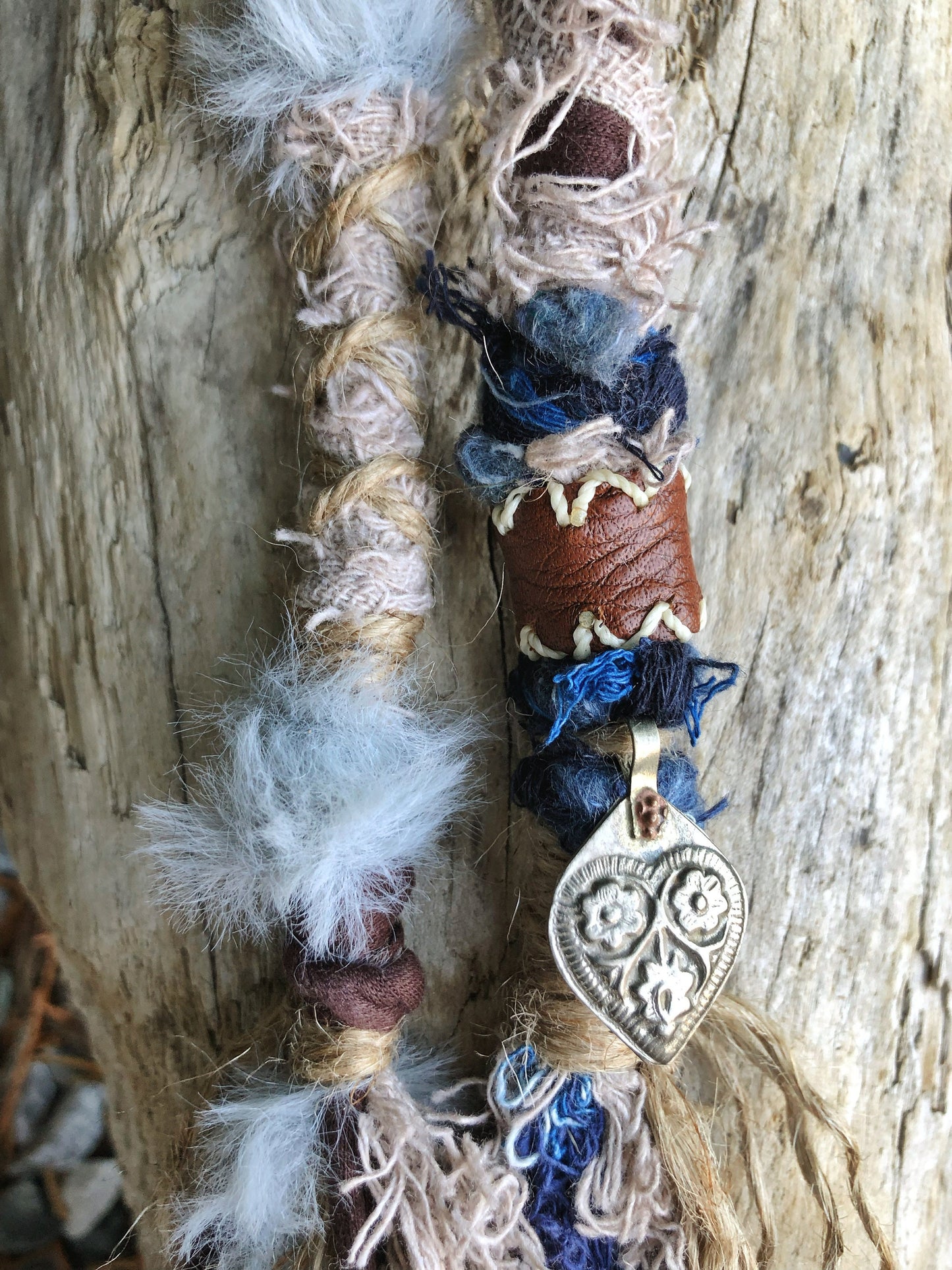 Set of 2 Hairwraps, Dreadwraps, Fabric Loc Extensions, Dreadlock Accessories