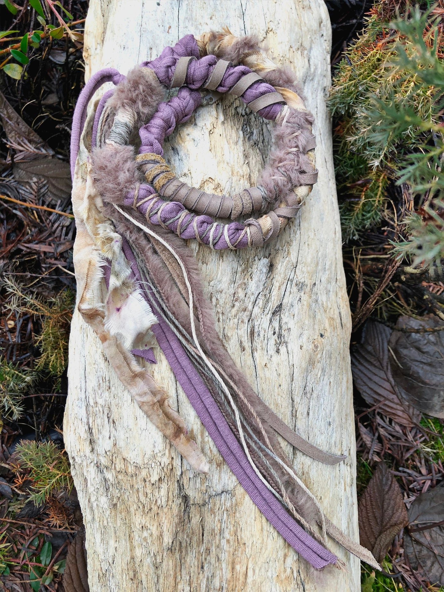CLIP-IN Hairwrap, Dreadwrap, Fabric Loc Extension, Dreadlock Accessories