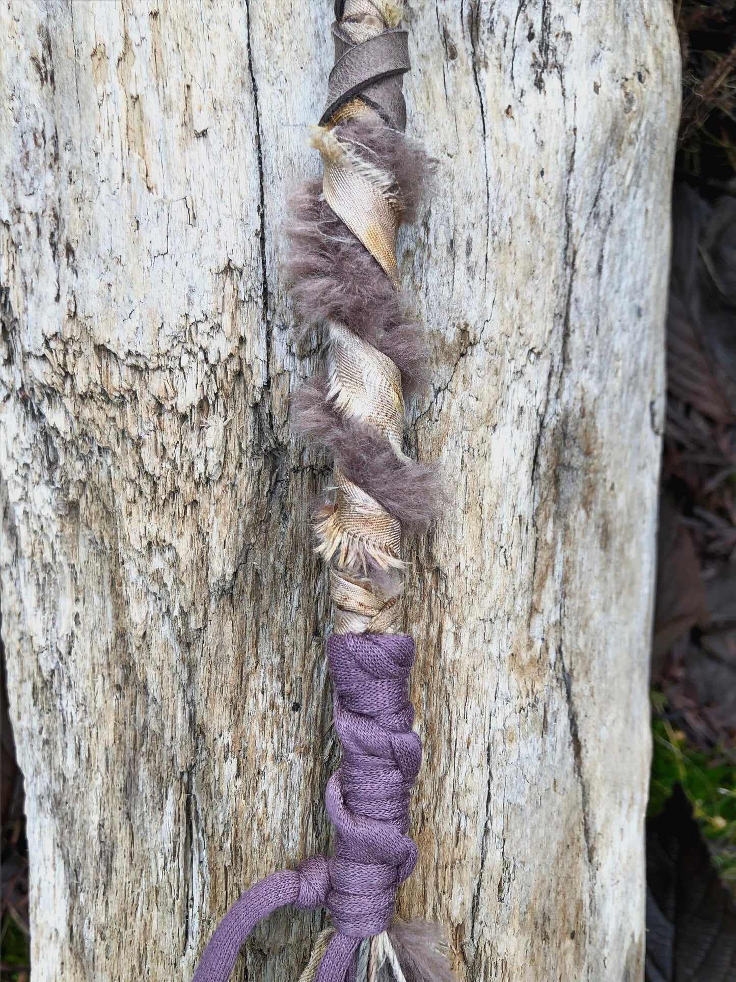 CLIP-IN Hairwrap, Dreadwrap, Fabric Loc Extension, Dreadlock Accessories
