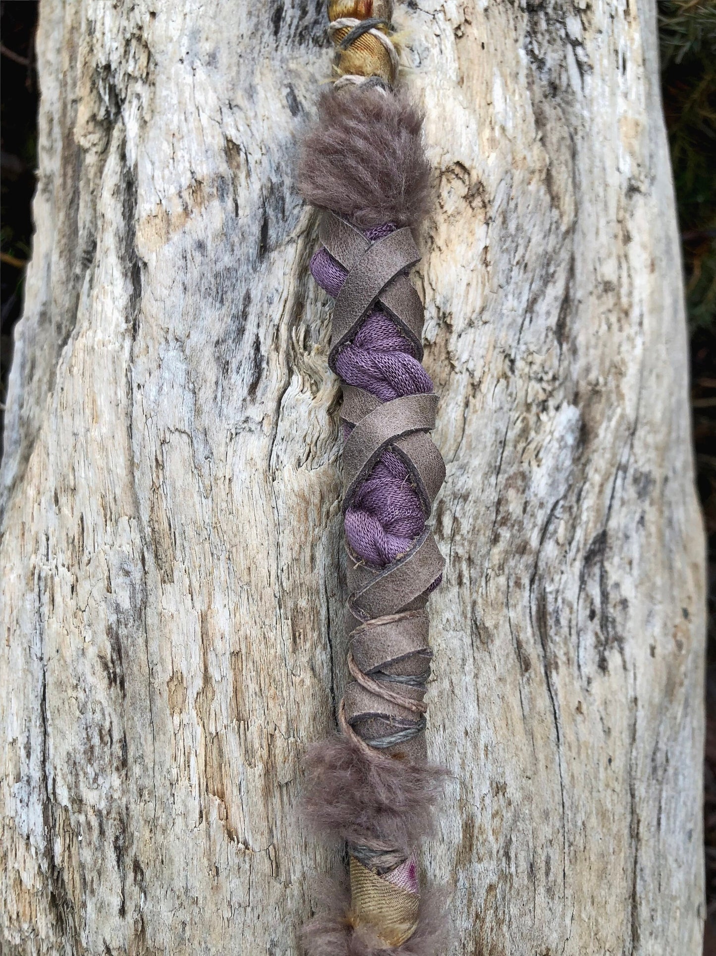 CLIP-IN Hairwrap, Dreadwrap, Fabric Loc Extension, Dreadlock Accessories