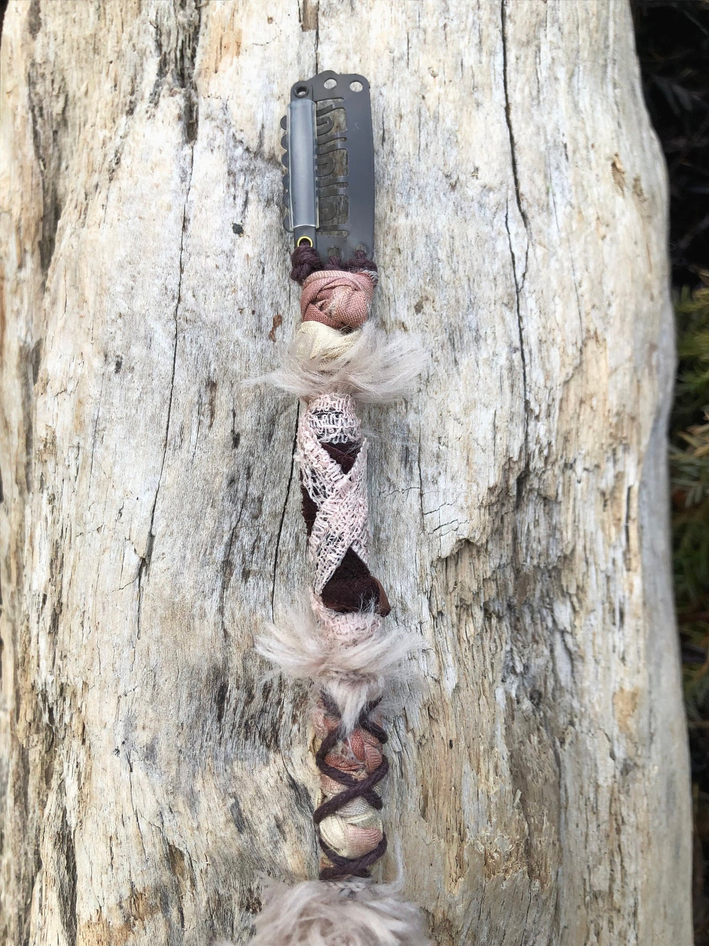 CLIP-IN Hairwrap, Dreadwrap, Fabric Loc Extension, Dreadlock Accessories