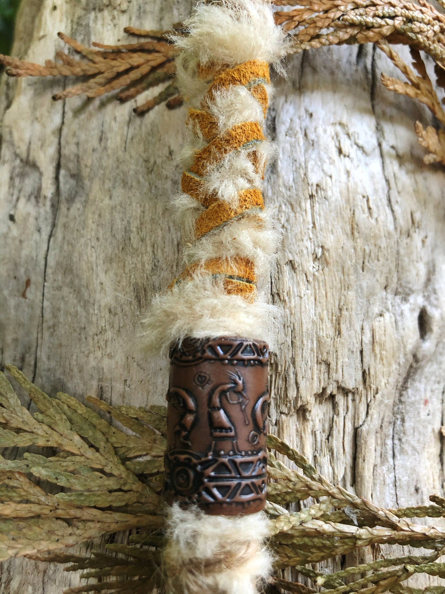 ONE Made To Order Wild Dawn Hairwrap, Dreadwrap, Fabric Loc Extension
