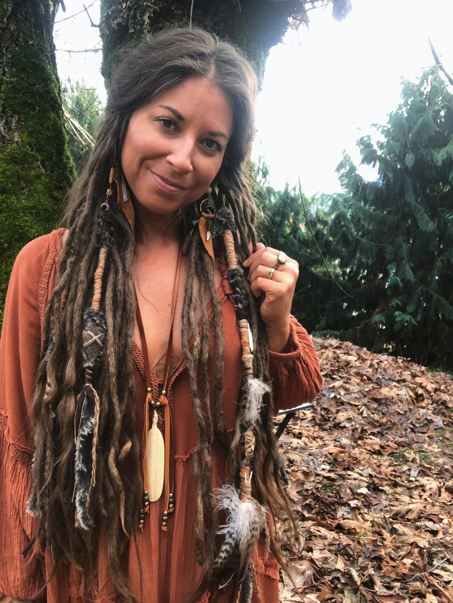 ONE Made To Order L’nu’k Hairwrap, Dreadwrap, Fabric Loc Extension