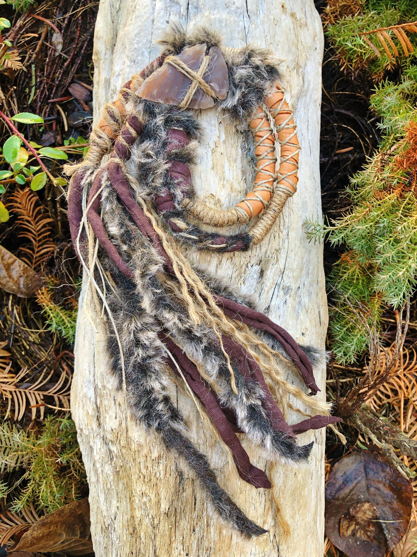 ONE Made To Order L’nu’k Hairwrap, Dreadwrap, Fabric Loc Extension